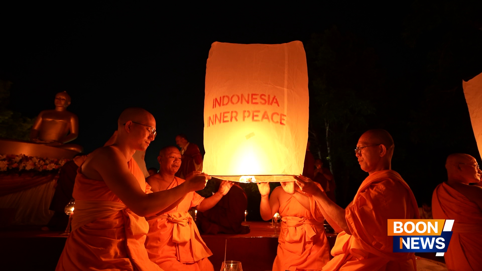 วันวิสาขบูชาโลก ณ พระมหาเจดีย์บุโรพุทโธ ประเทศอินโดนีเซีย
