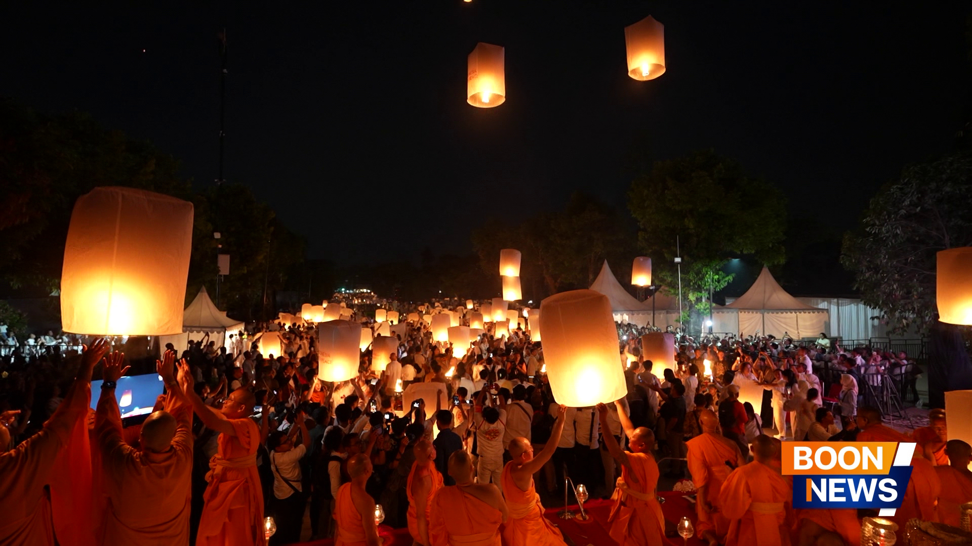 วันวิสาขบูชาโลก ณ พระมหาเจดีย์บุโรพุทโธ ประเทศอินโดนีเซีย