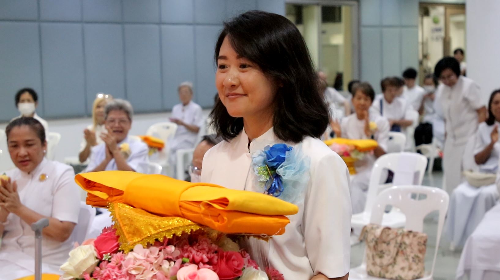 ศูนย์ปฏิบัติธรรมแก้วเมืองพล จัดพิธีทอดผ้าป่าสถาปนาเพื่อสร้างกุฏิที่พักสงฆ์ และอาคารอบรมธรรมทายาท
