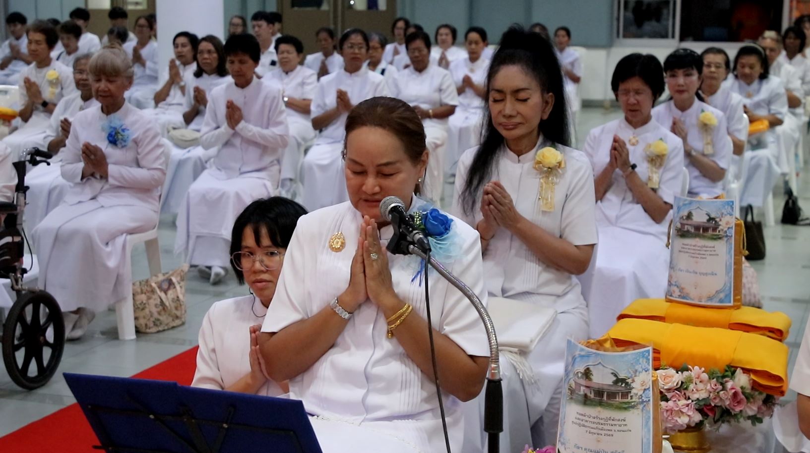 ศูนย์ปฏิบัติธรรมแก้วเมืองพล จัดพิธีทอดผ้าป่าสถาปนาเพื่อสร้างกุฏิที่พักสงฆ์ และอาคารอบรมธรรมทายาท