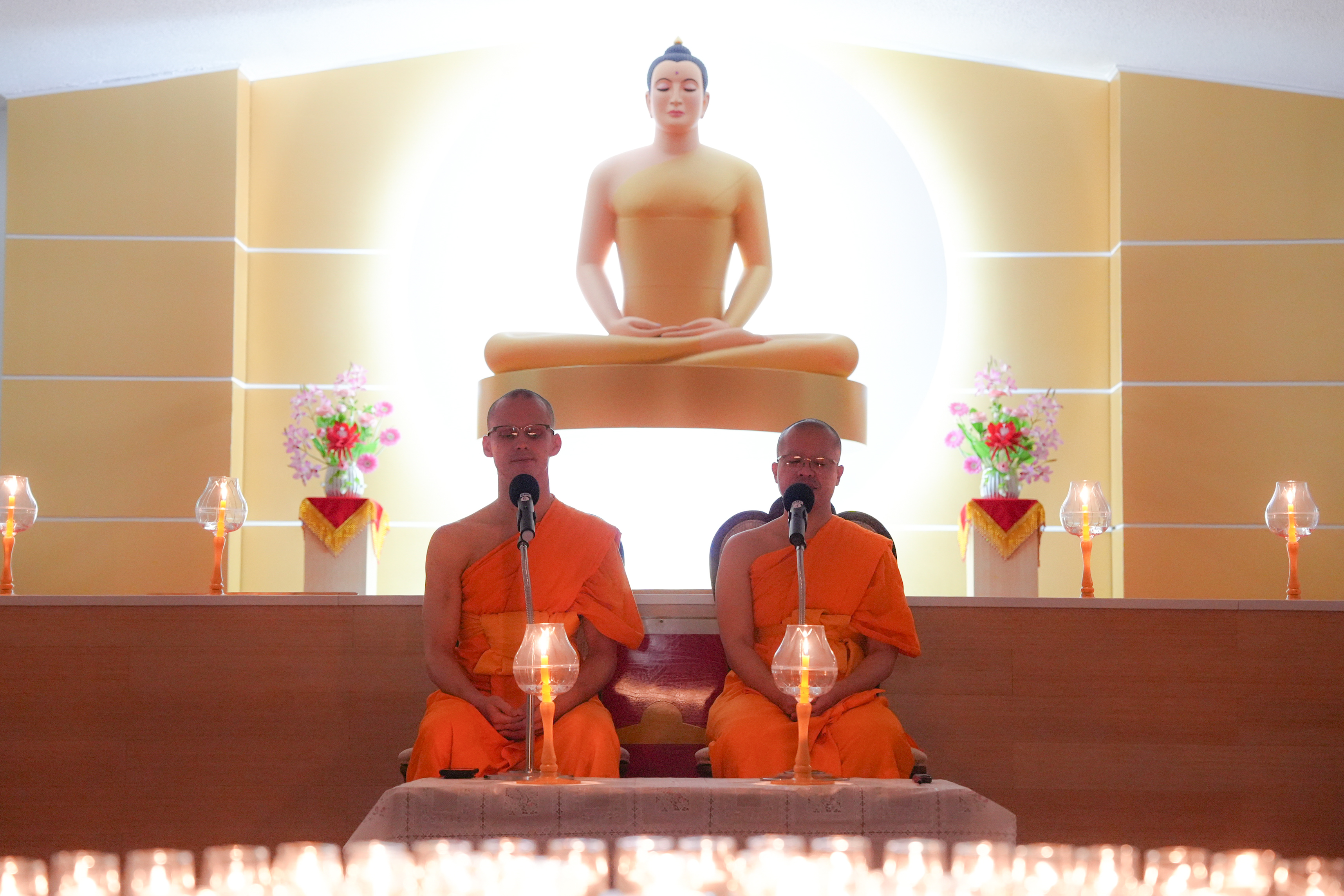 วัดพระธรรมกายจอร์เจีย จัดกิจกรรมนั่งสมาธิสำหรับชาวท้องถิ่น