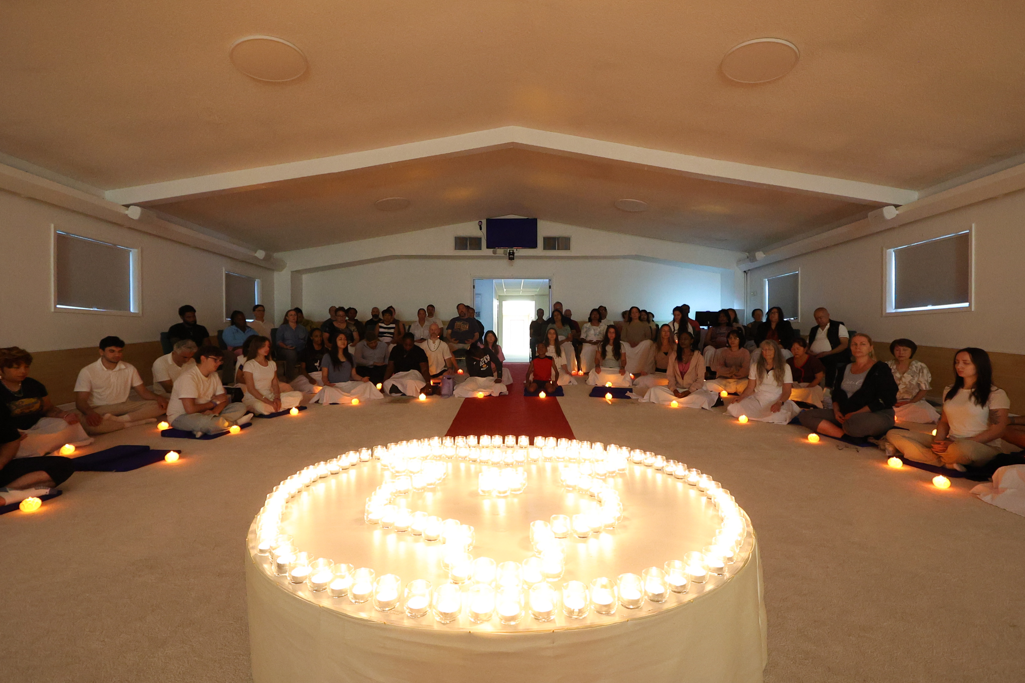 วัดพระธรรมกายจอร์เจีย จัดกิจกรรมนั่งสมาธิสำหรับชาวท้องถิ่น