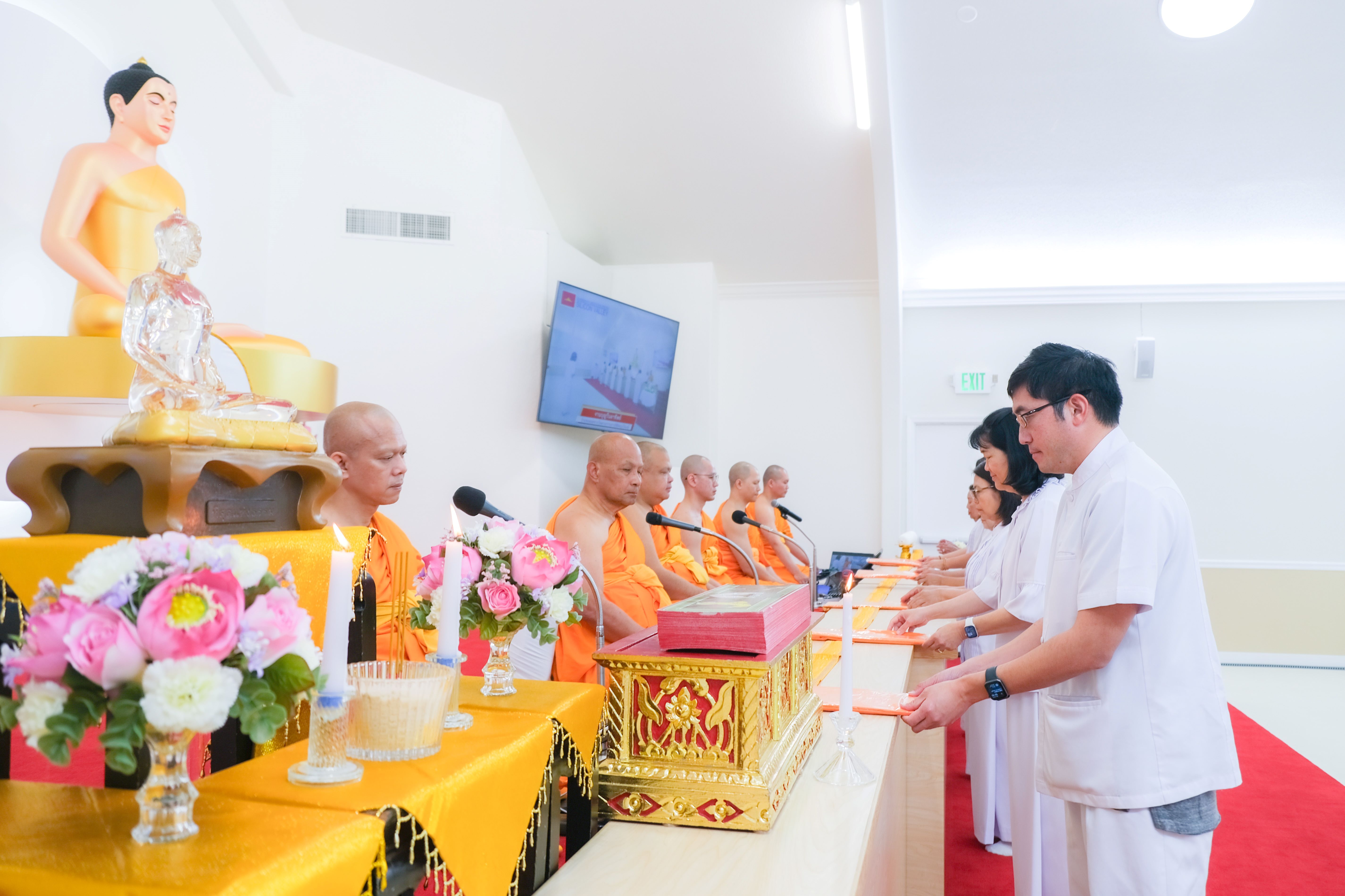 วัดพระธรรมกายซิลิคอนวัลเลย์ จัดกิจกรรมงานบุญวันอาทิตย์