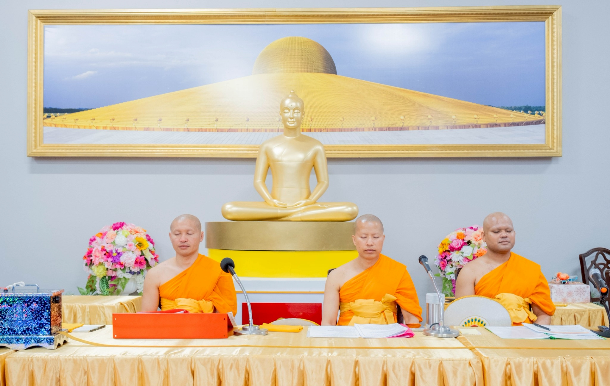 วัดพระธรรมกายมินเนโซตา จัดงานบุญวันอาทิตย์