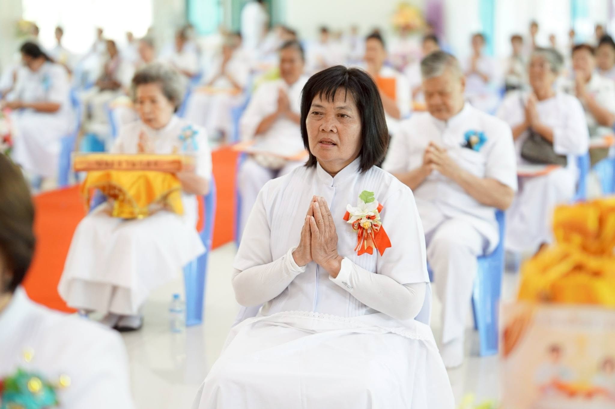 ธุดงคสถานบ้านหมี่ จัดพิธีทอดผ้าป่าสามัคคี