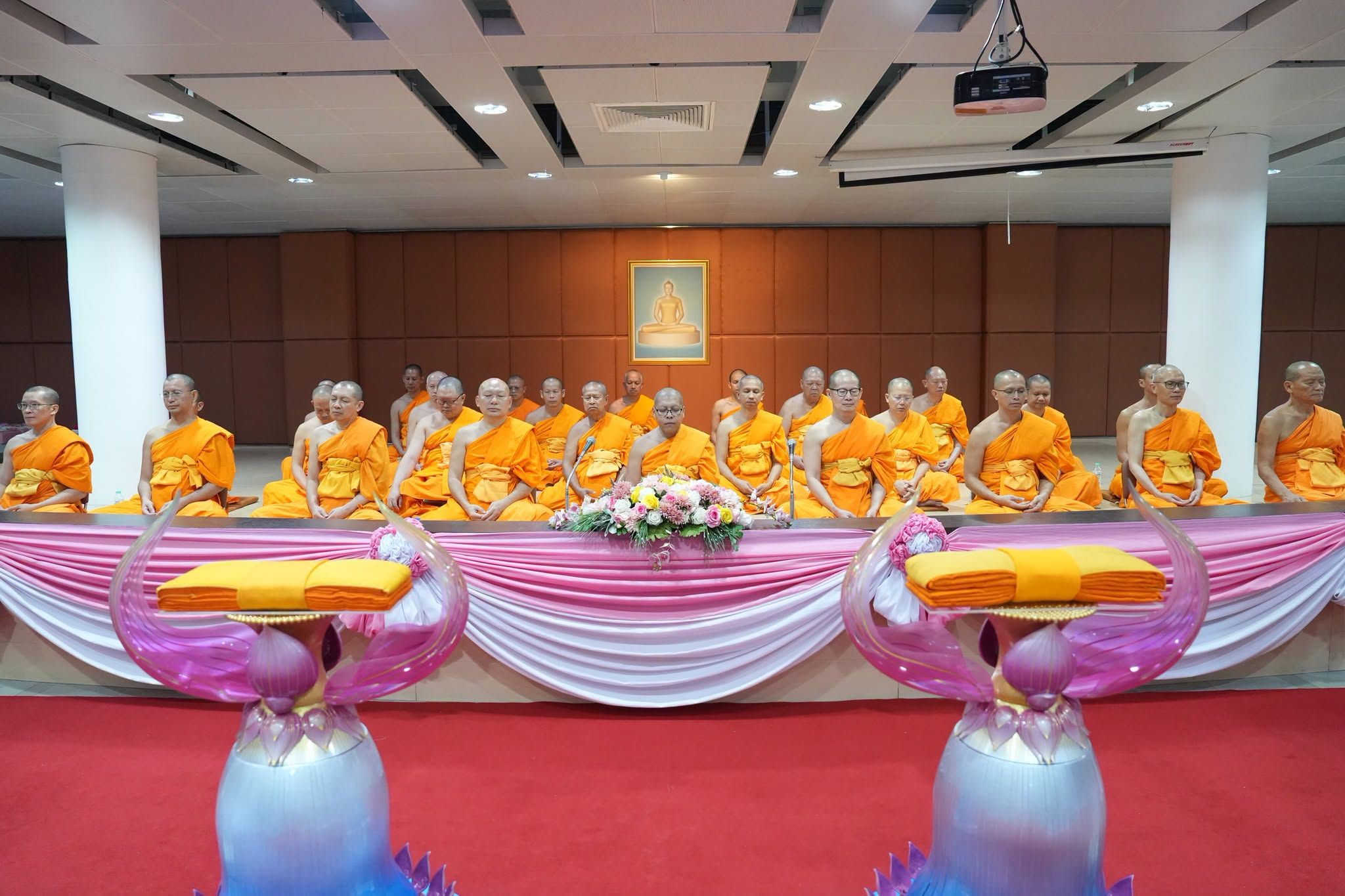สโมสรซุปเปอร์คิดส์ จัดพิธีทอดผ้าป่าและถวายมหาสังฆทาน 100 รูป ครบรอบสโมสรซุปเปอร์คิดส์ ปีที่ 23