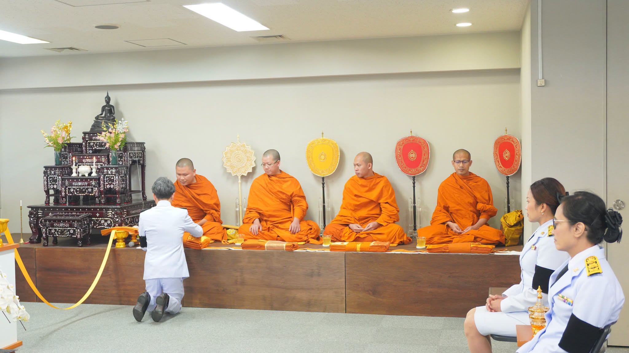 สถานกงสุลใหญ่นครโอซากา จัดพิธีบำเพ็ญกุศลสัตตมวาร ถวายเป็นพระกุศลแด่ เจ้าฟ้าพัชรกิติยาภาฯ