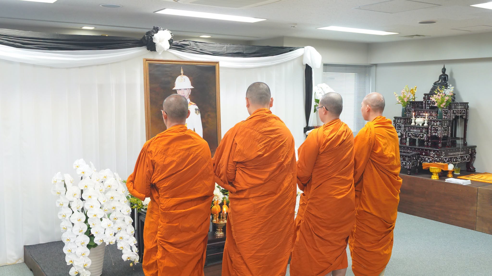 สถานกงสุลใหญ่นครโอซากา จัดพิธีบำเพ็ญกุศลสัตตมวาร ถวายเป็นพระกุศลแด่ เจ้าฟ้าพัชรกิติยาภาฯ