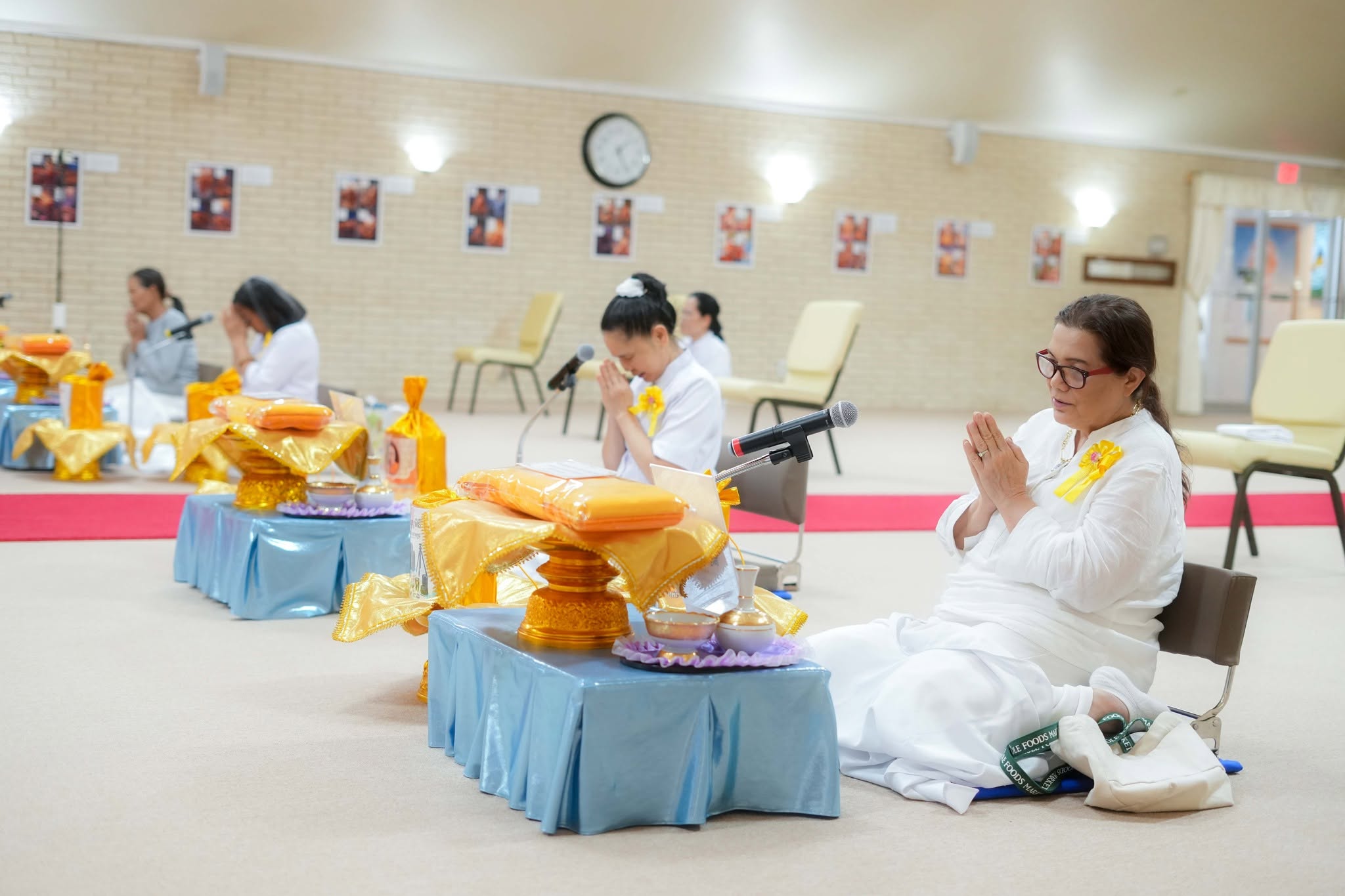 วัดพระธรรมกายเท็กซัส จัดงานบุญวันอาทิตย์