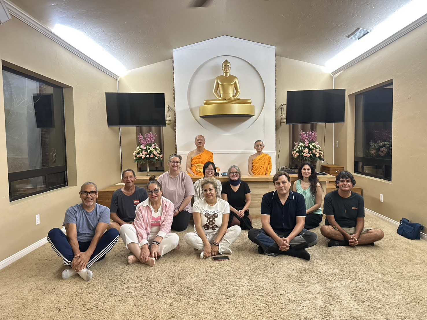 วัดภาวนาซานดิเอโก จัดกิจกรรม Serene Meditation ให้กับชาวท้องถิ่น