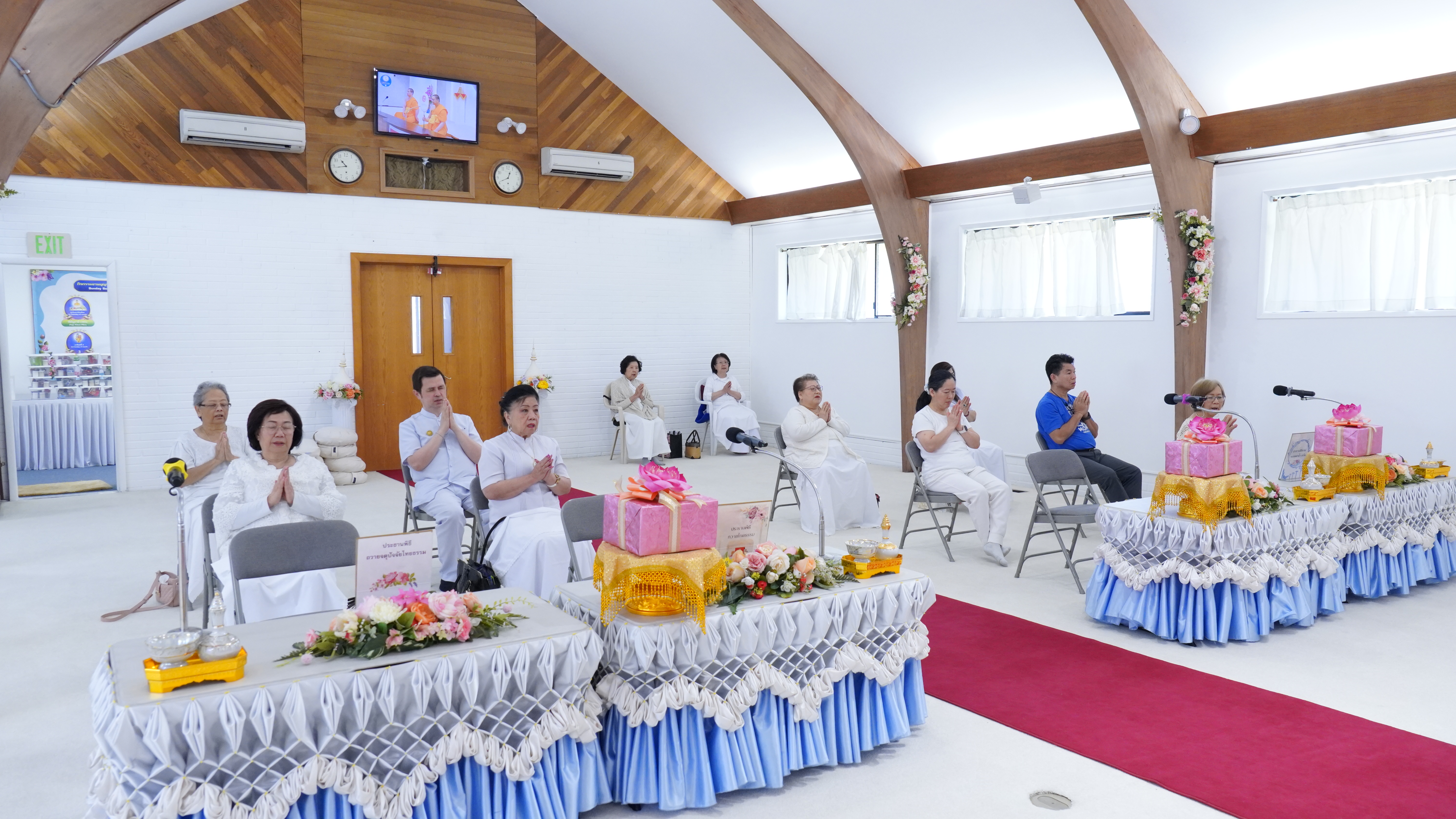 วัดพระธรรมกายซีแอตเติล จัดงานบุญวันอาทิตย์