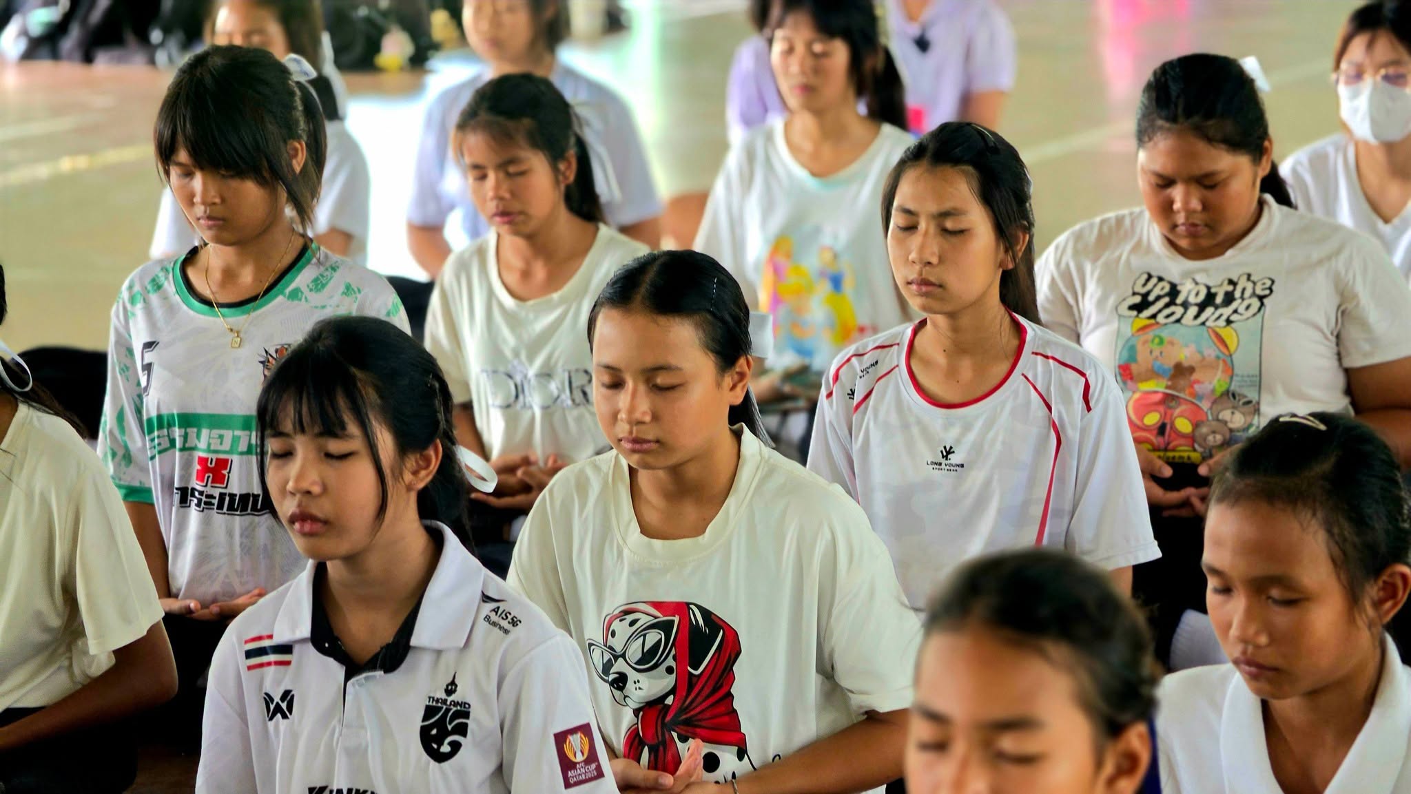 ธุดงคสถานชัยบาดาลร่วมกับ โรงเรียนบ้านบัวชุม จัดกิจกรรมค่ายส่งเสริมศีลธรรมในโรงเรียน