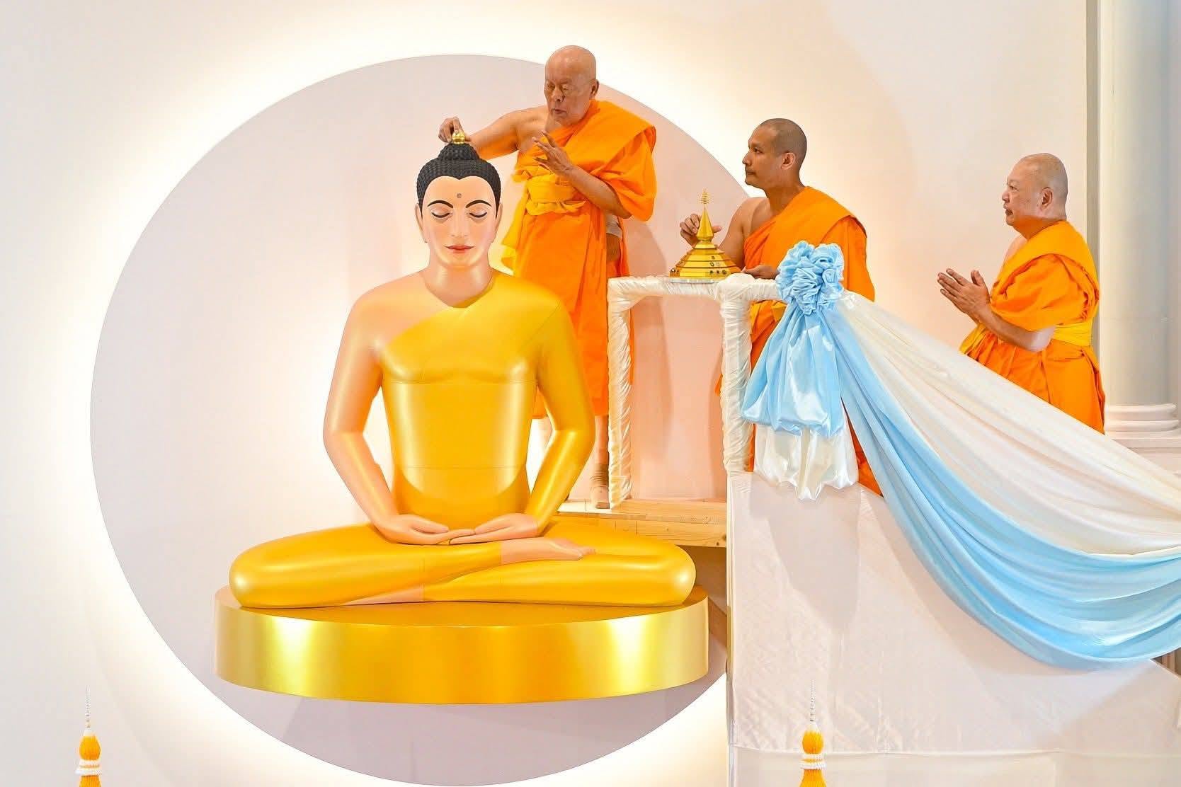 The Enshrinement Ceremony of Buddha Relics at Wat Phradhammakaya Netherlands
