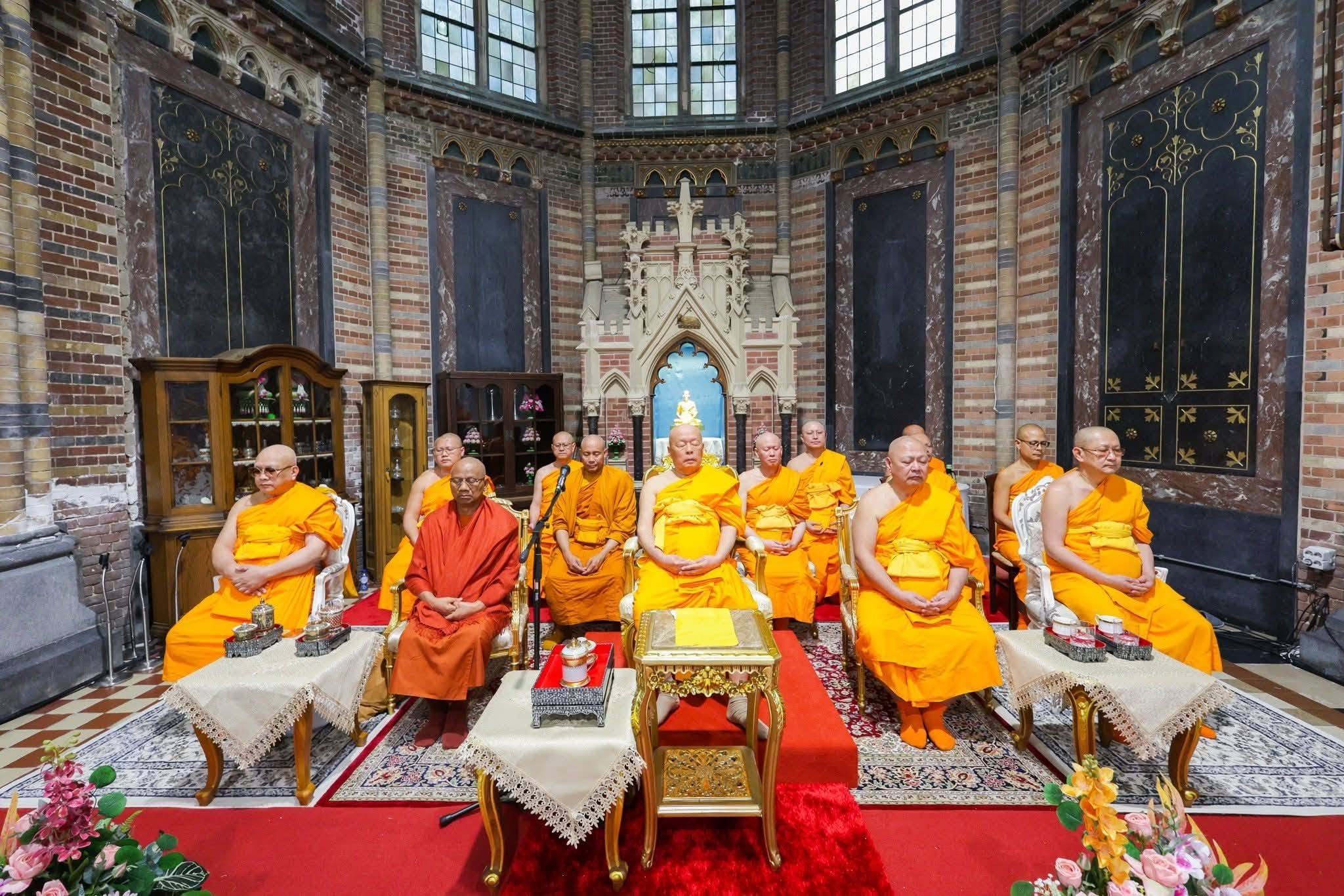 The Enshrinement Ceremony of Buddha Relics at Wat Phradhammakaya Netherlands
