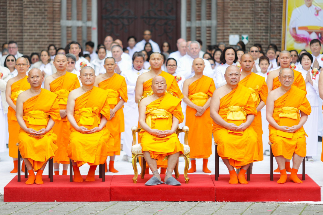 The Enshrinement Ceremony of Buddha Relics at Wat Phradhammakaya Netherlands