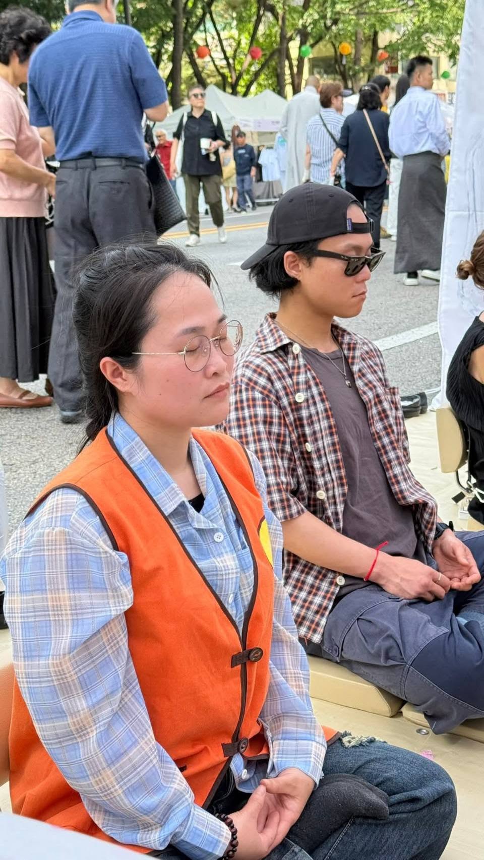 Meditation Training in Vesak Festival of South Korea