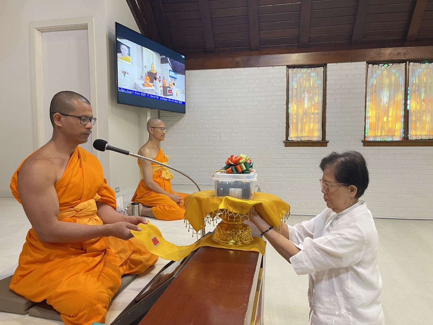วัดพระธรรมกายชิคาโก จัดกิจกรรมงานบุญวันเสาร์