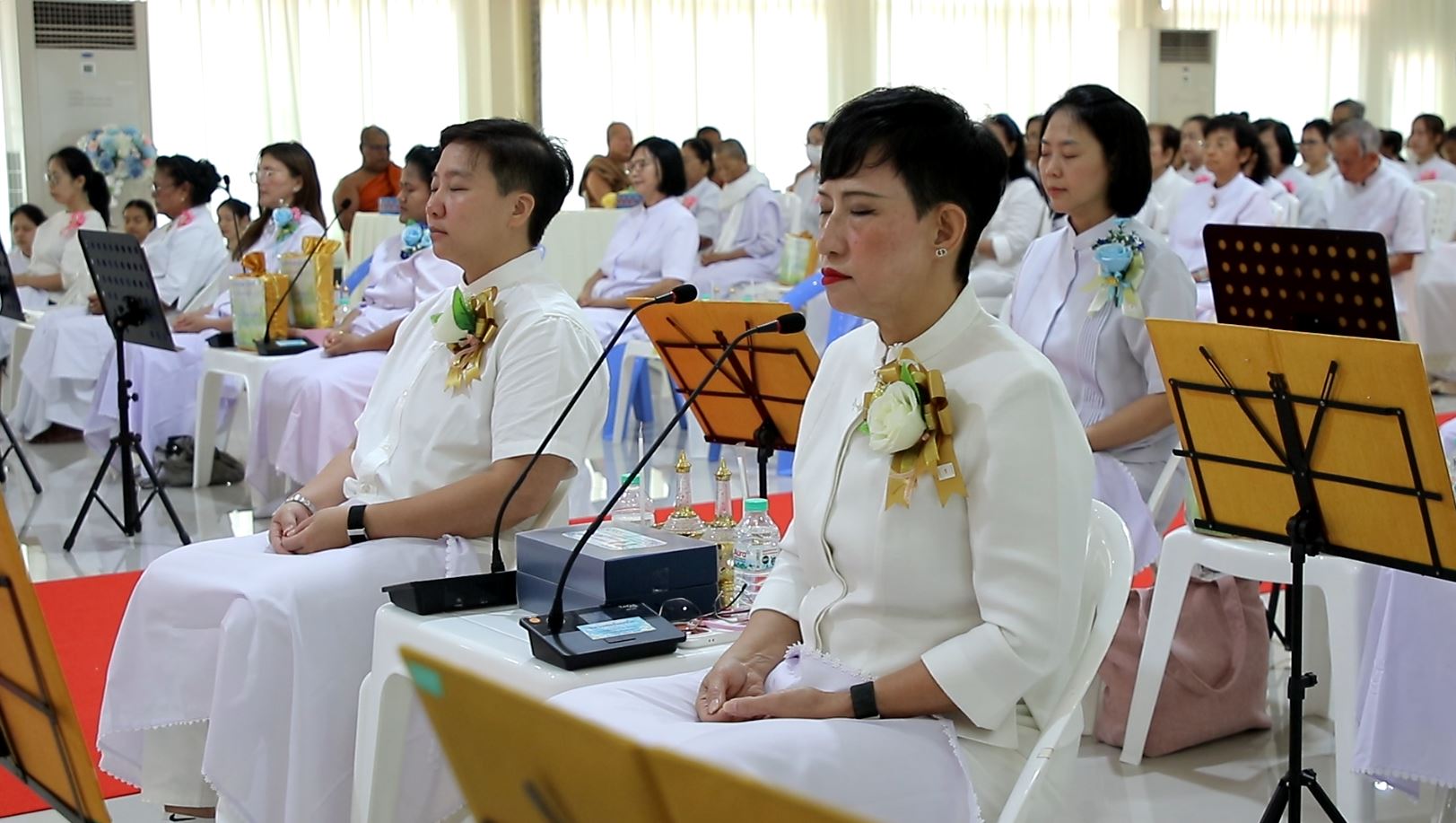 ธรรมอุทยานบ้านแป้ง จังหวัดสิงห์บุรี จัดพิธีทอดผ้าป่าครบรอบ 14 ปี เพื่องานพระพุทธศาสนา