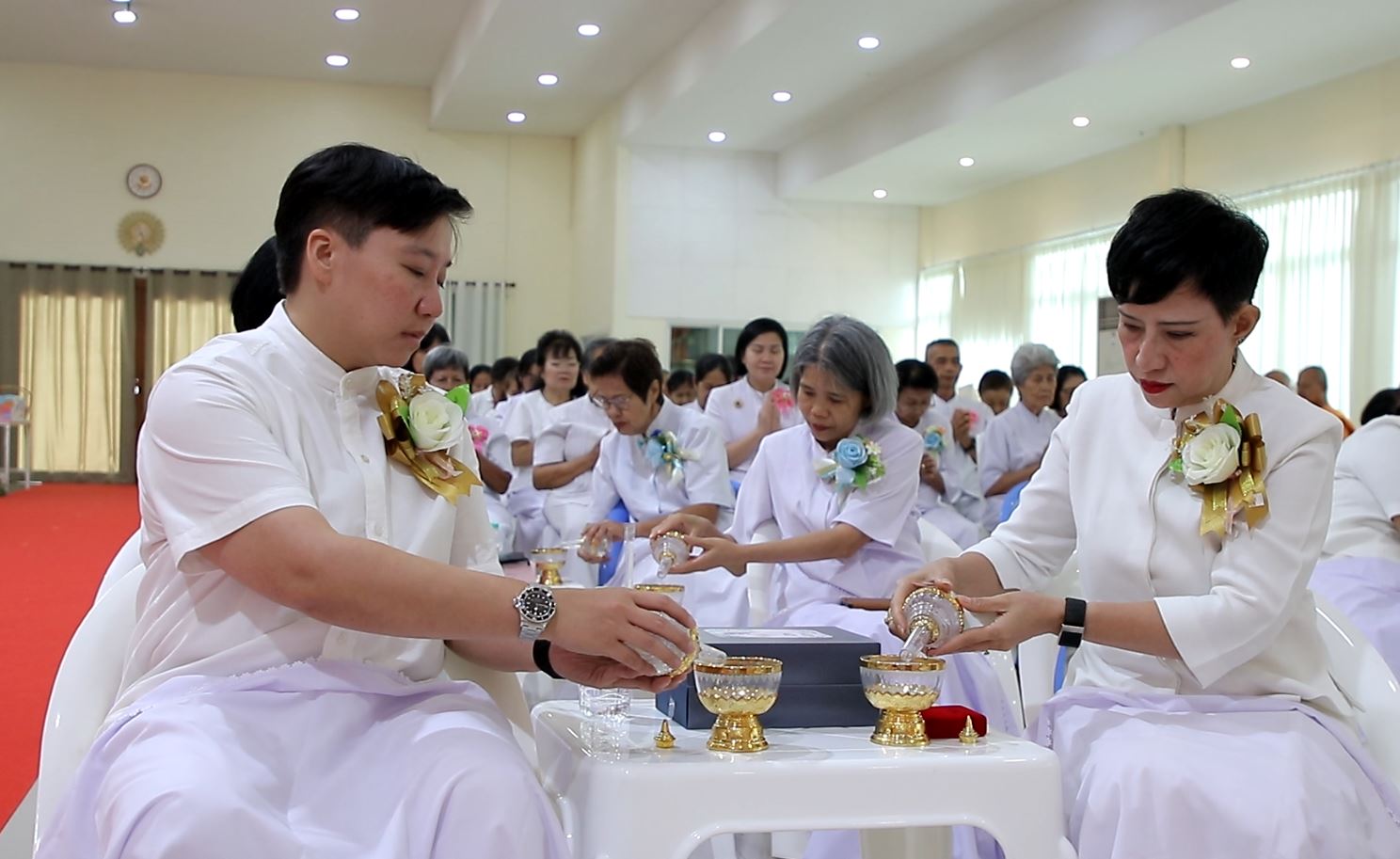 ธรรมอุทยานบ้านแป้ง จังหวัดสิงห์บุรี จัดพิธีทอดผ้าป่าครบรอบ 14 ปี เพื่องานพระพุทธศาสนา