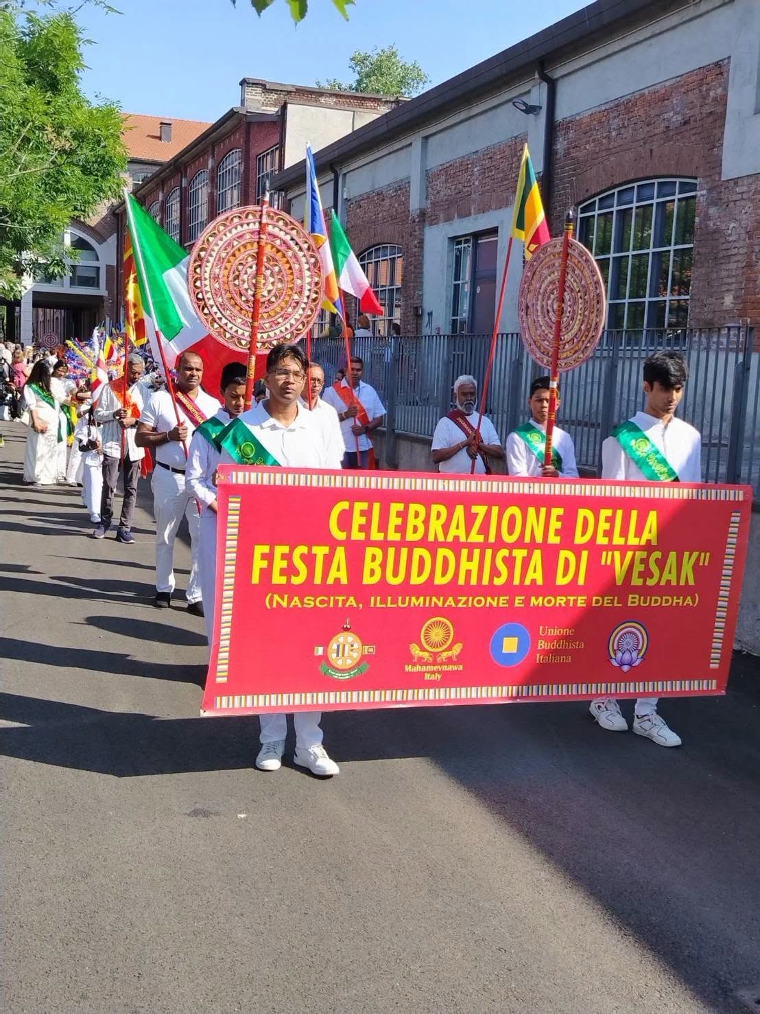 Vesak Festival in Italy