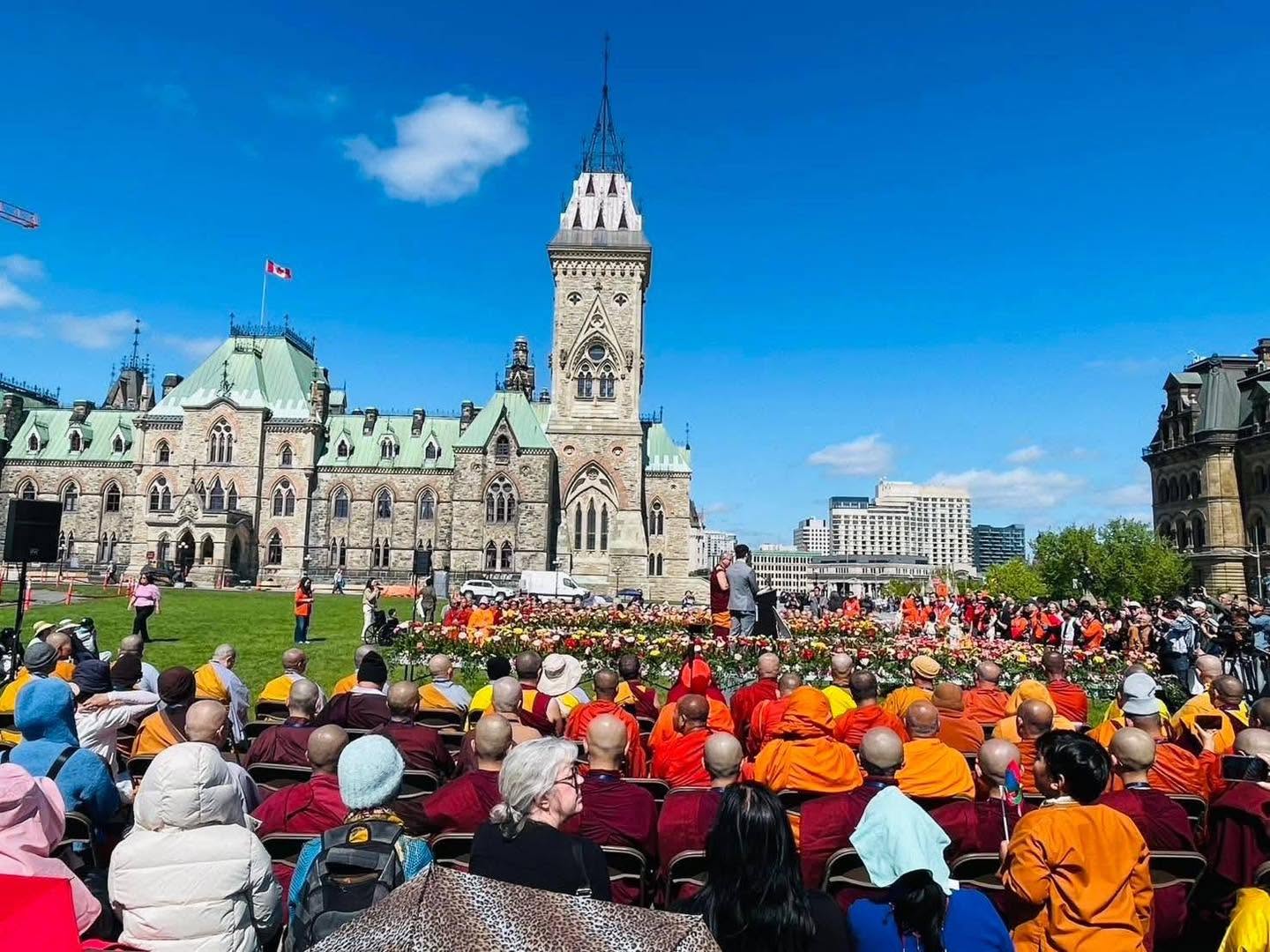 500 Buddhists from 56 organizations celebrate “Canadian Buddhist Heritage Month” in Canada