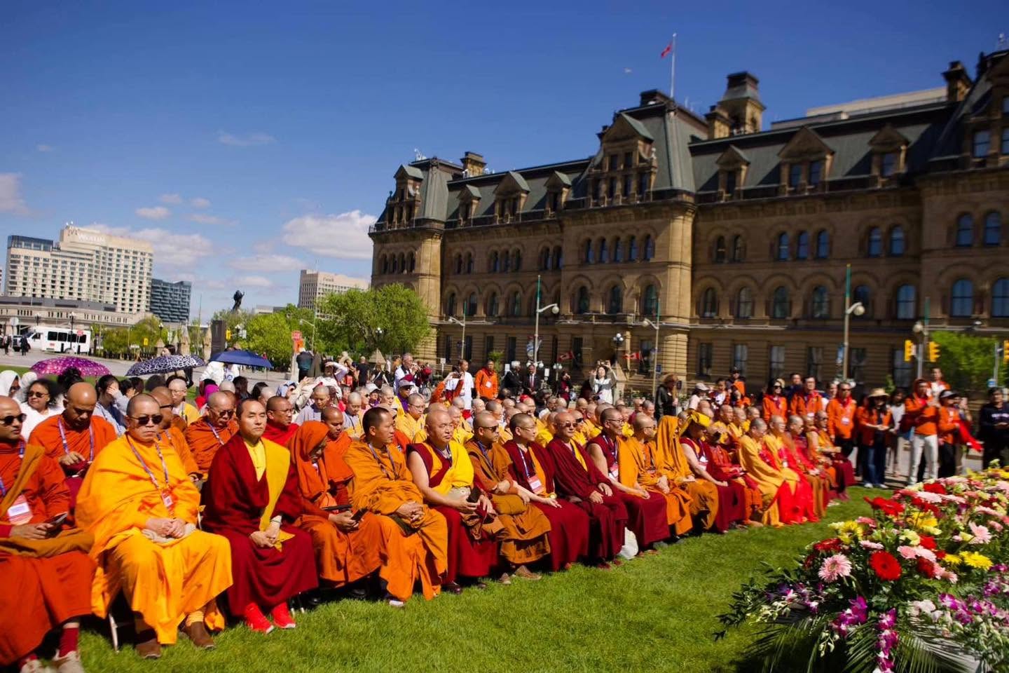 500 Buddhists from 56 organizations celebrate “Canadian Buddhist Heritage Month” in Canada