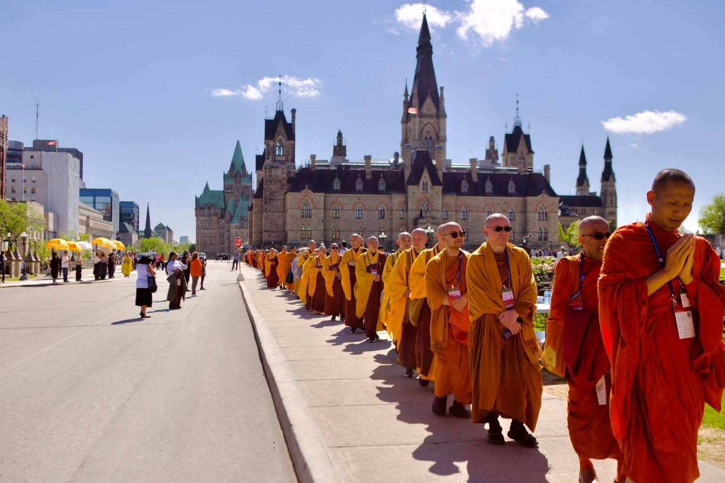 500 Buddhists from 56 organizations celebrate “Canadian Buddhist Heritage Month” in Canada