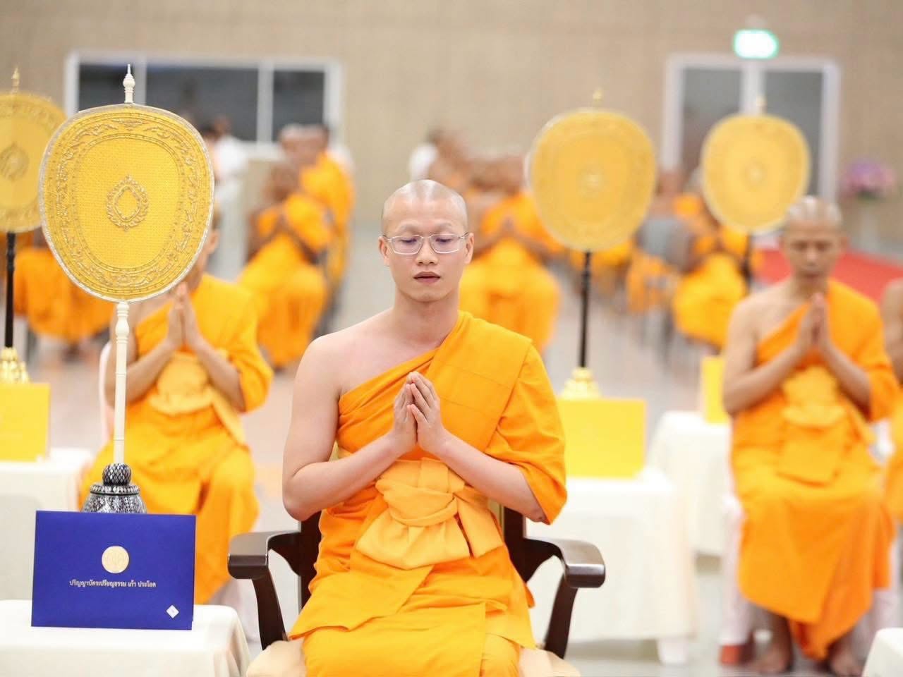 The official nomination of the 6th & 9th Pali scholars of Wat Phra Dhammakaya