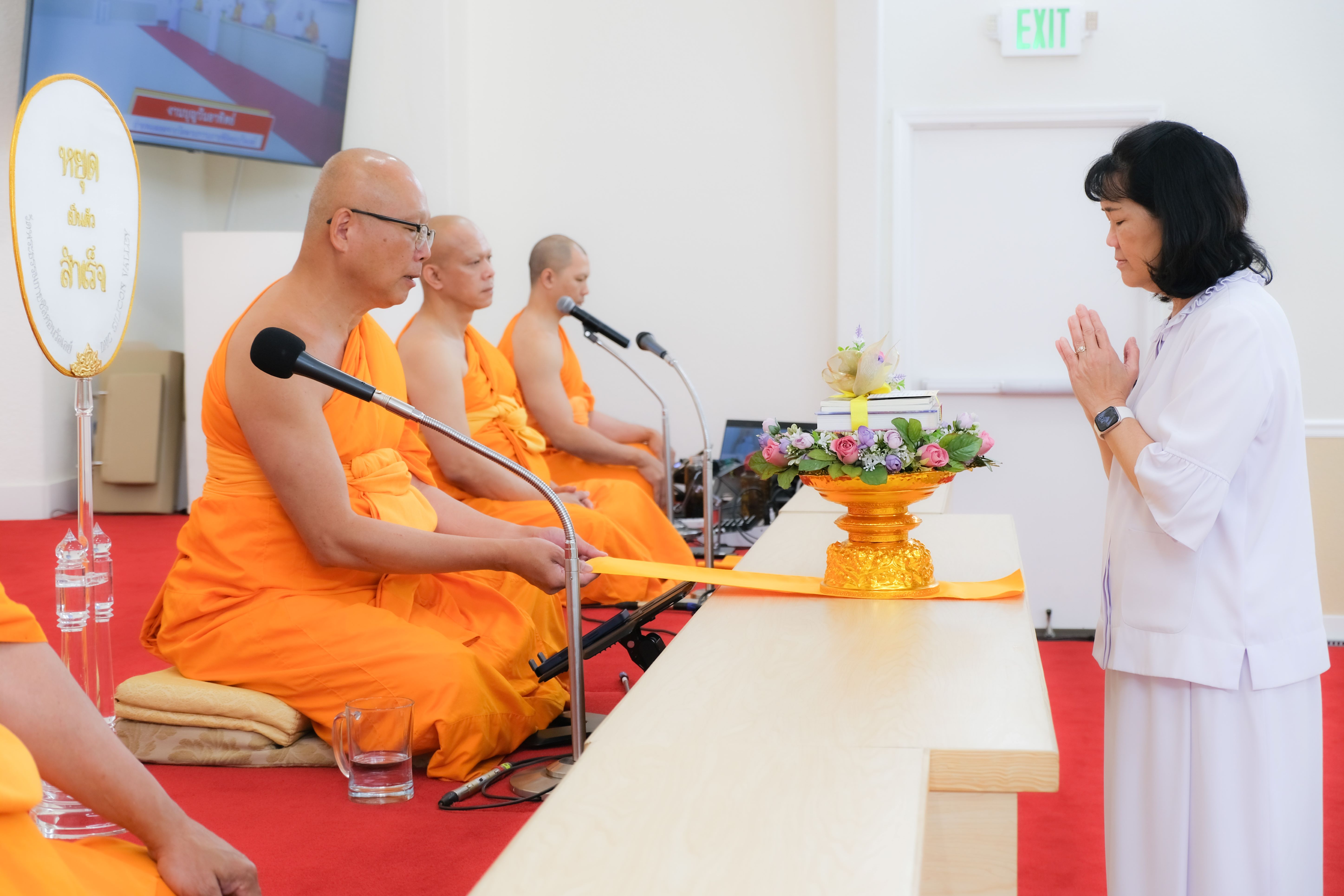 วัดพระธรรมกายซิลิคอนวัลเลย์ จัดงานบุญวันอาทิตย์