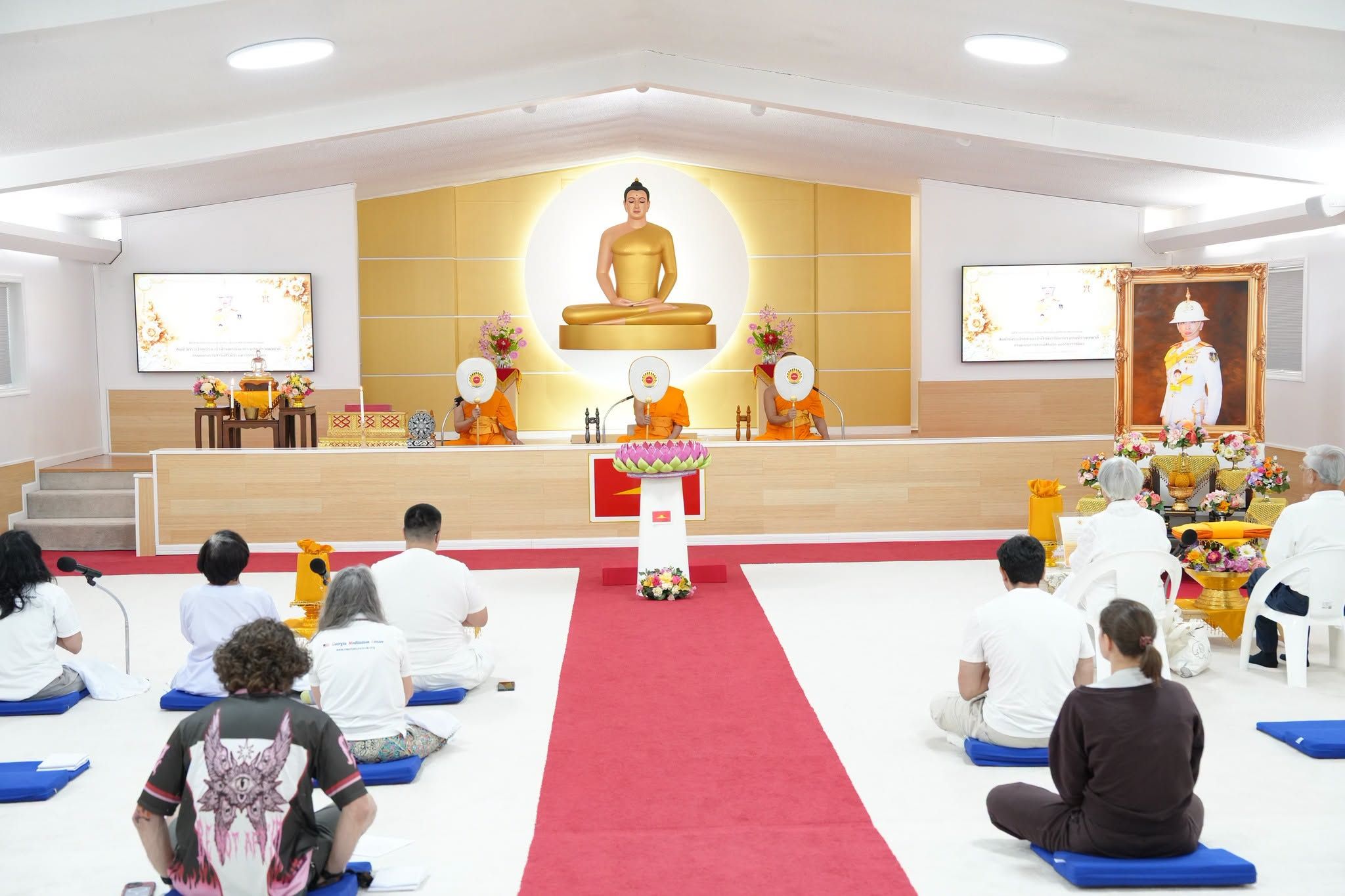 วัดพระธรรมกายจอร์เจีย จัดงานบุญวันอาทิตย์