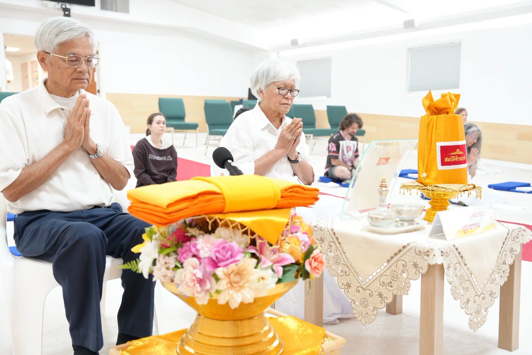 วัดพระธรรมกายจอร์เจีย จัดงานบุญวันอาทิตย์
