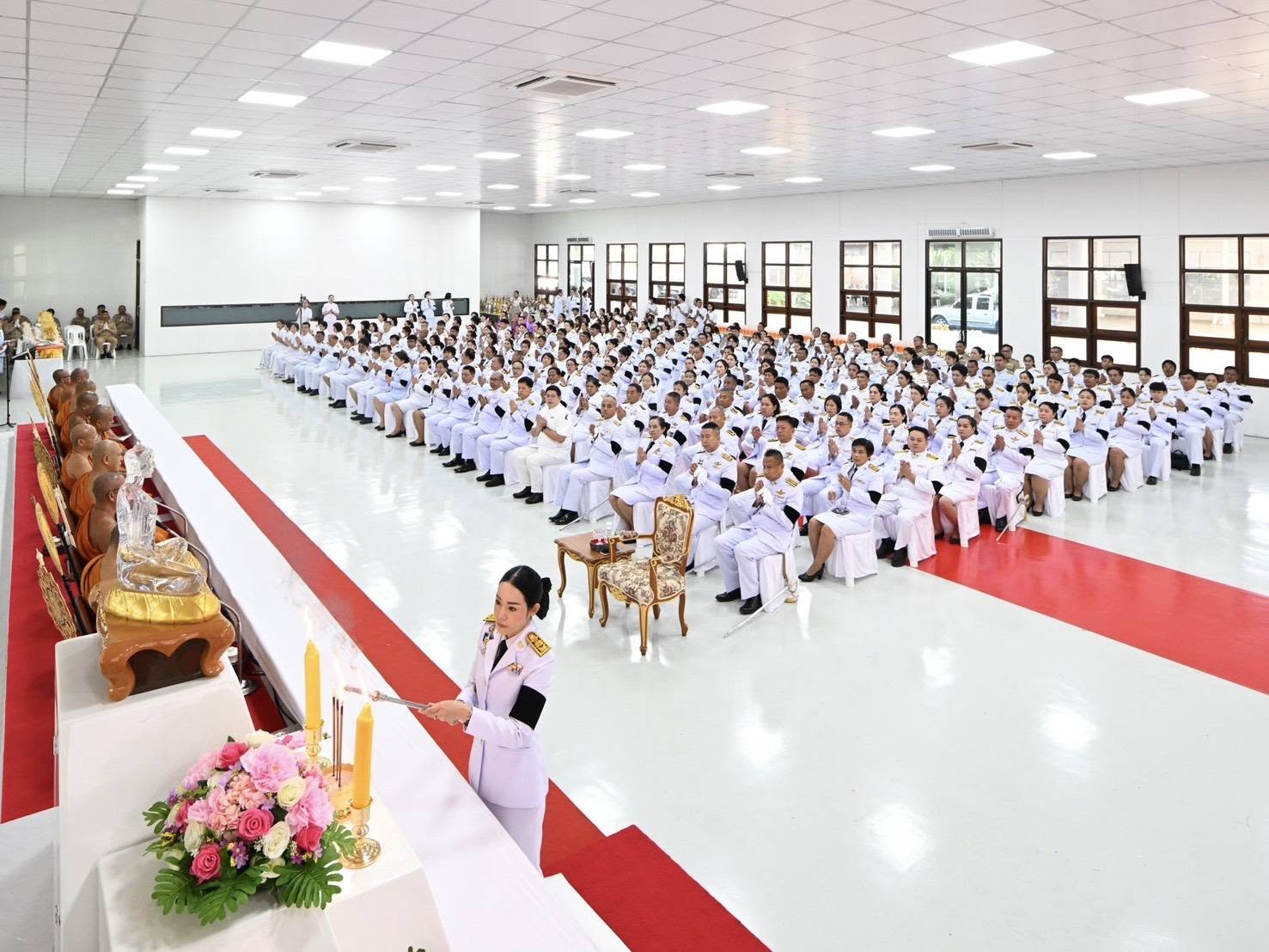 The Celebration of 48th Birthday Anniversary of Queen Suthida at Wat Phra Dhammakaya