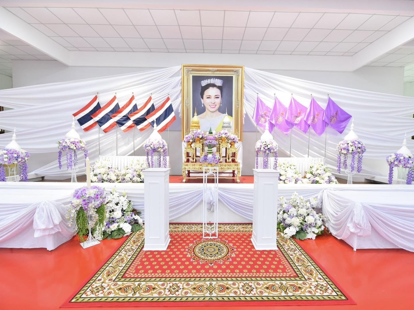 The Celebration of 48th Birthday Anniversary of Queen Suthida at Wat Phra Dhammakaya