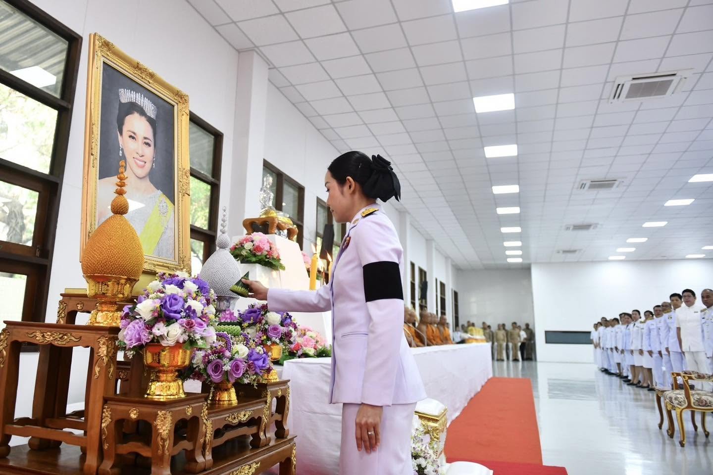 The Celebration of 48th Birthday Anniversary of Queen Suthida at Wat Phra Dhammakaya