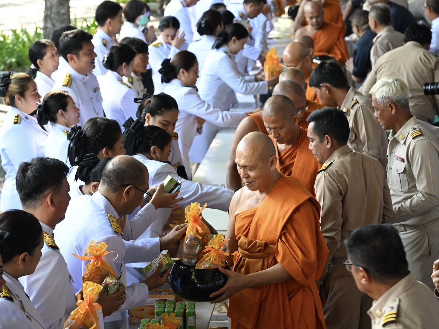The Celebration of 48th Birthday Anniversary of Queen Suthida at Wat Phra Dhammakaya