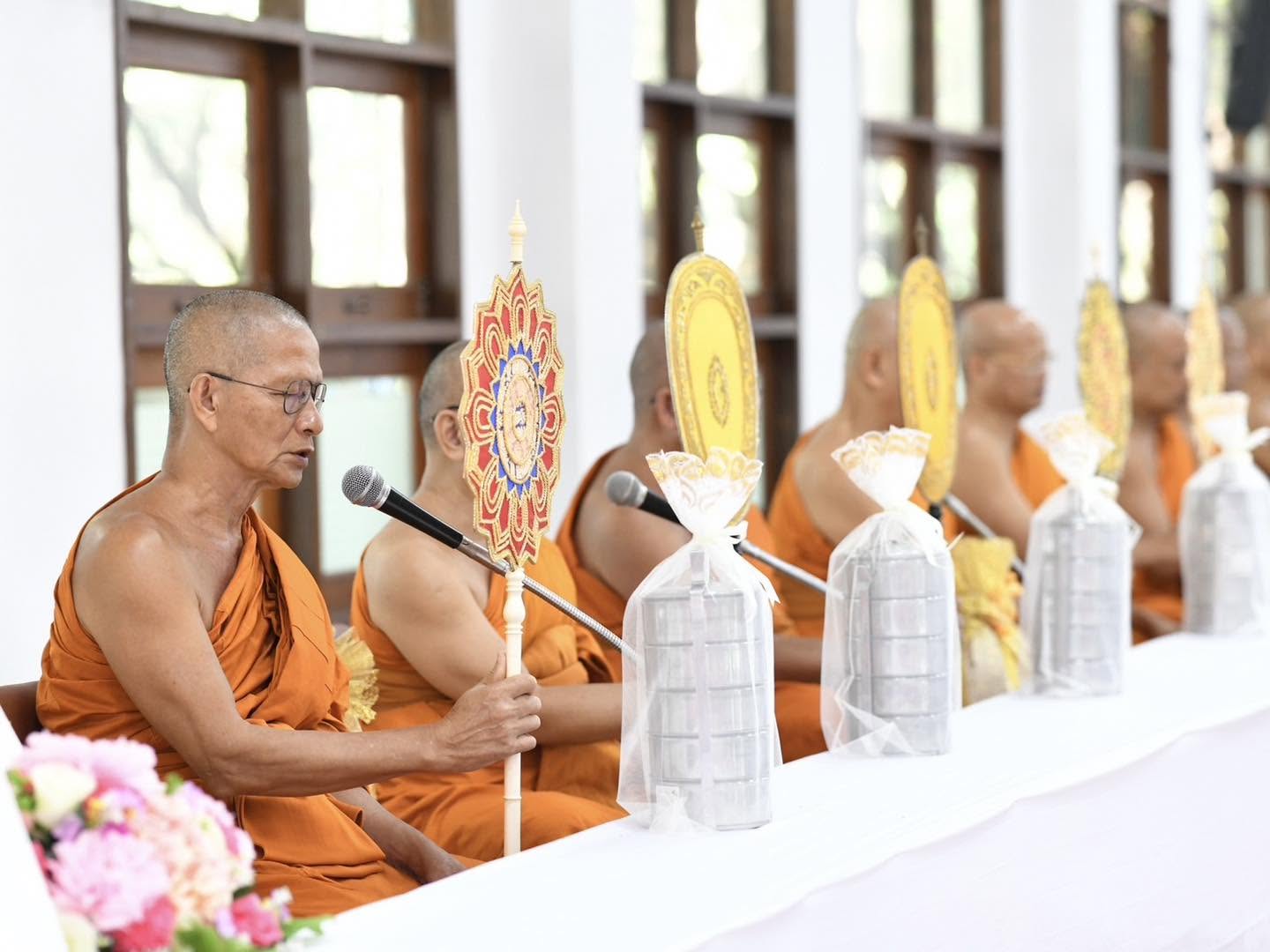 The Celebration of 48th Birthday Anniversary of Queen Suthida at Wat Phra Dhammakaya