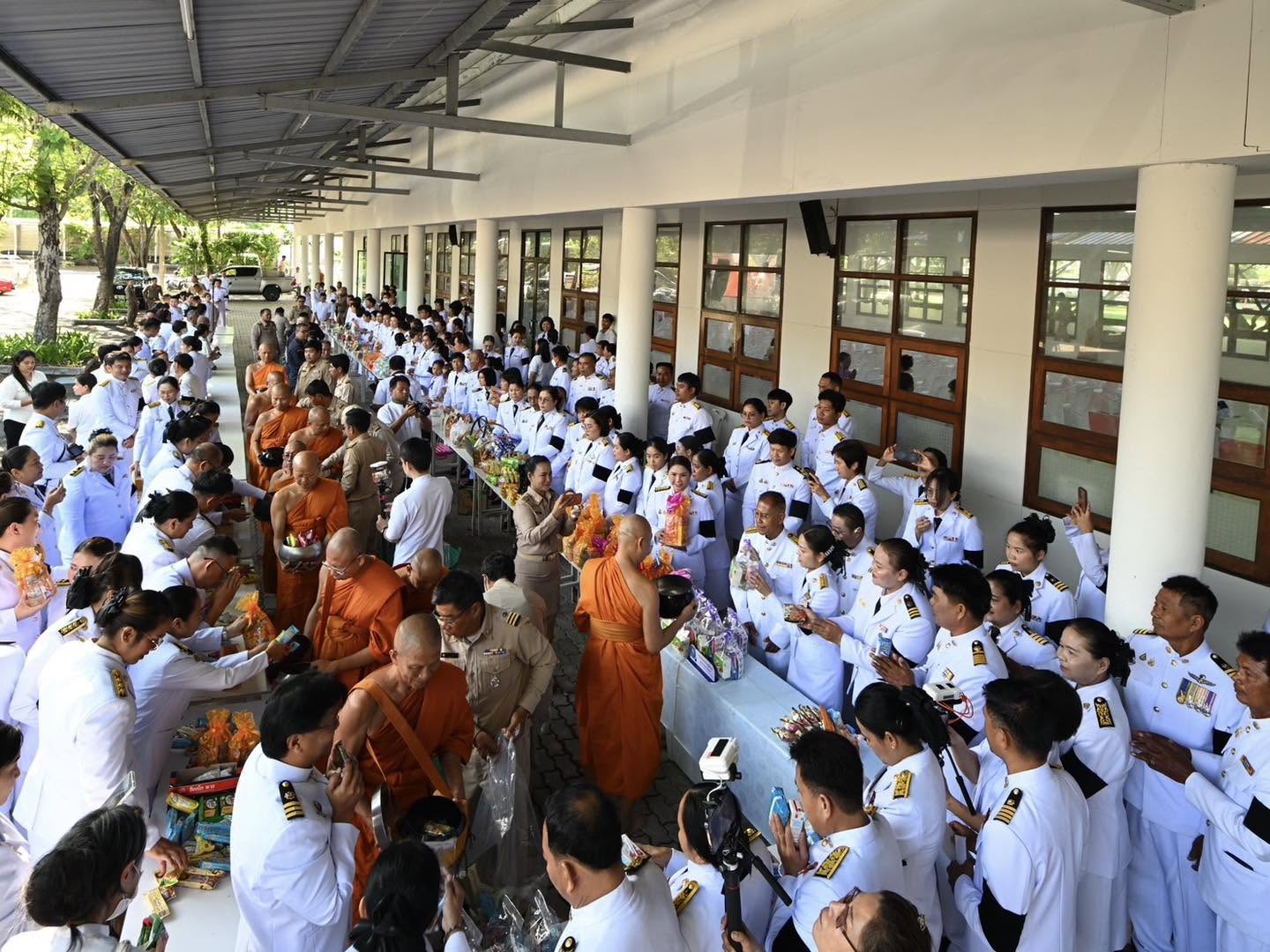 The Celebration of 48th Birthday Anniversary of Queen Suthida at Wat Phra Dhammakaya