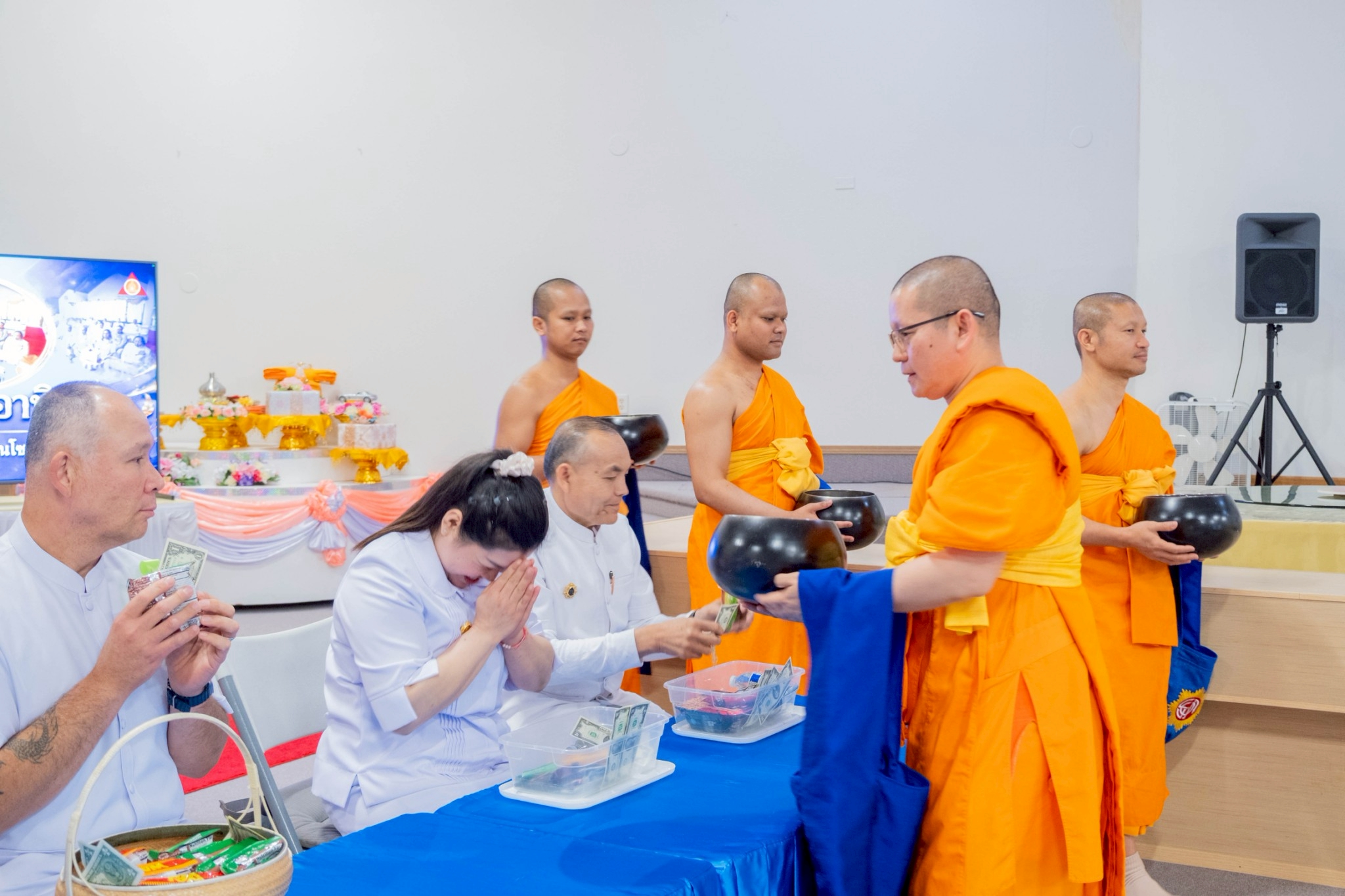 วัดพระธรรมกายมินเนโซตา จัดกิจกรรมงานบุญวันอาทิตย์