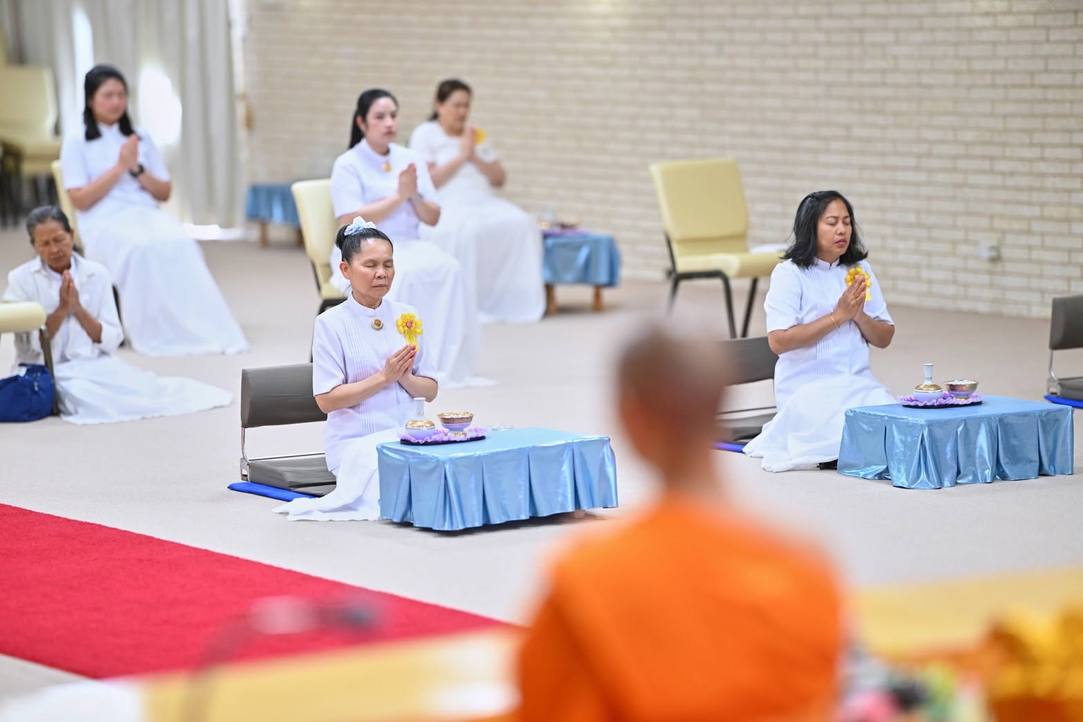 วัดพระธรรมกายเท็กซัส จัดงานบุญวันอาทิตย์
