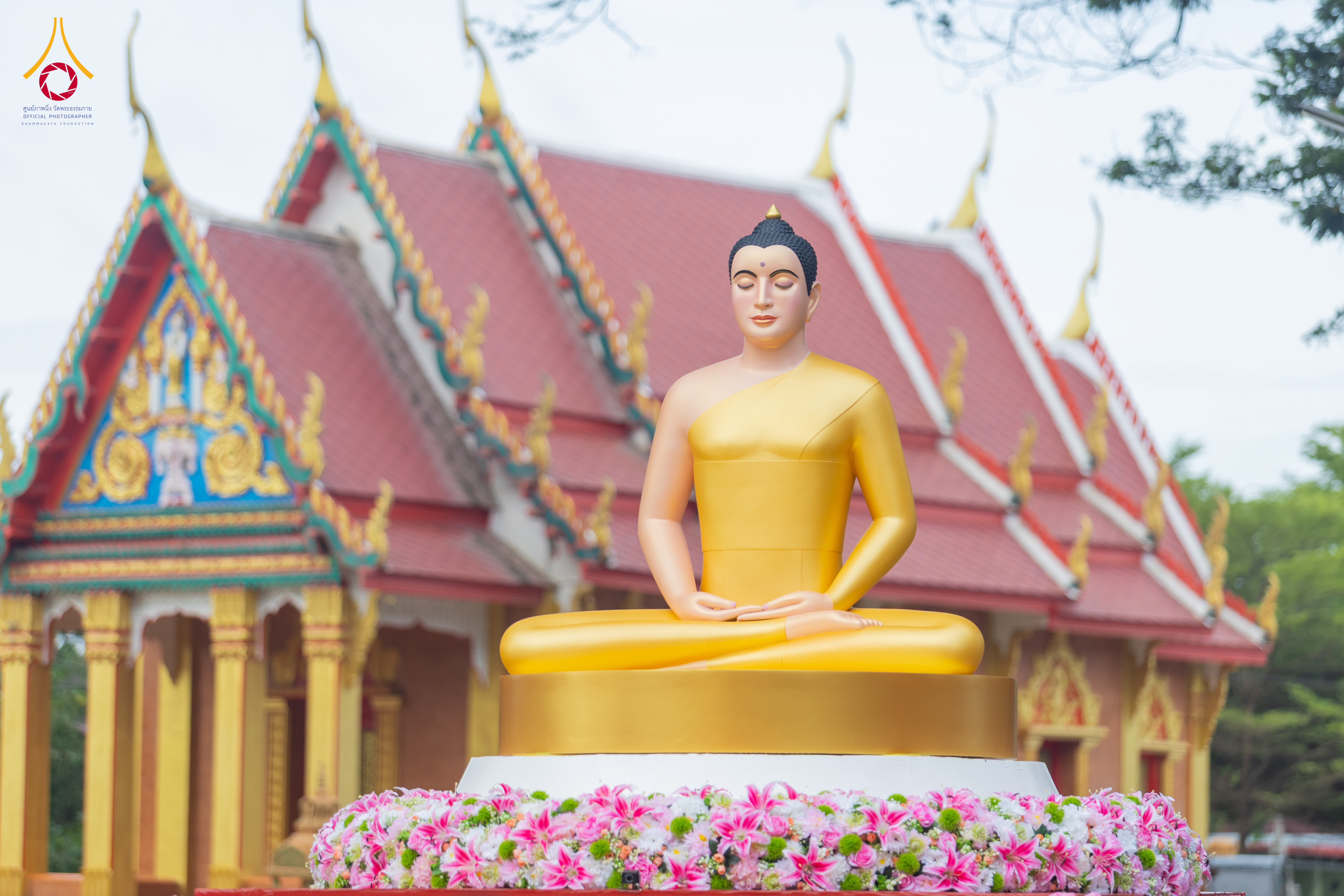 พิธีอัญเชิญพระประธาน และพิธีบรรจุพระบรมสารีริกธาตุ เพื่อประดิษฐาน ณ อาคารสมปรารถนา วัดกลางธนรินทร์