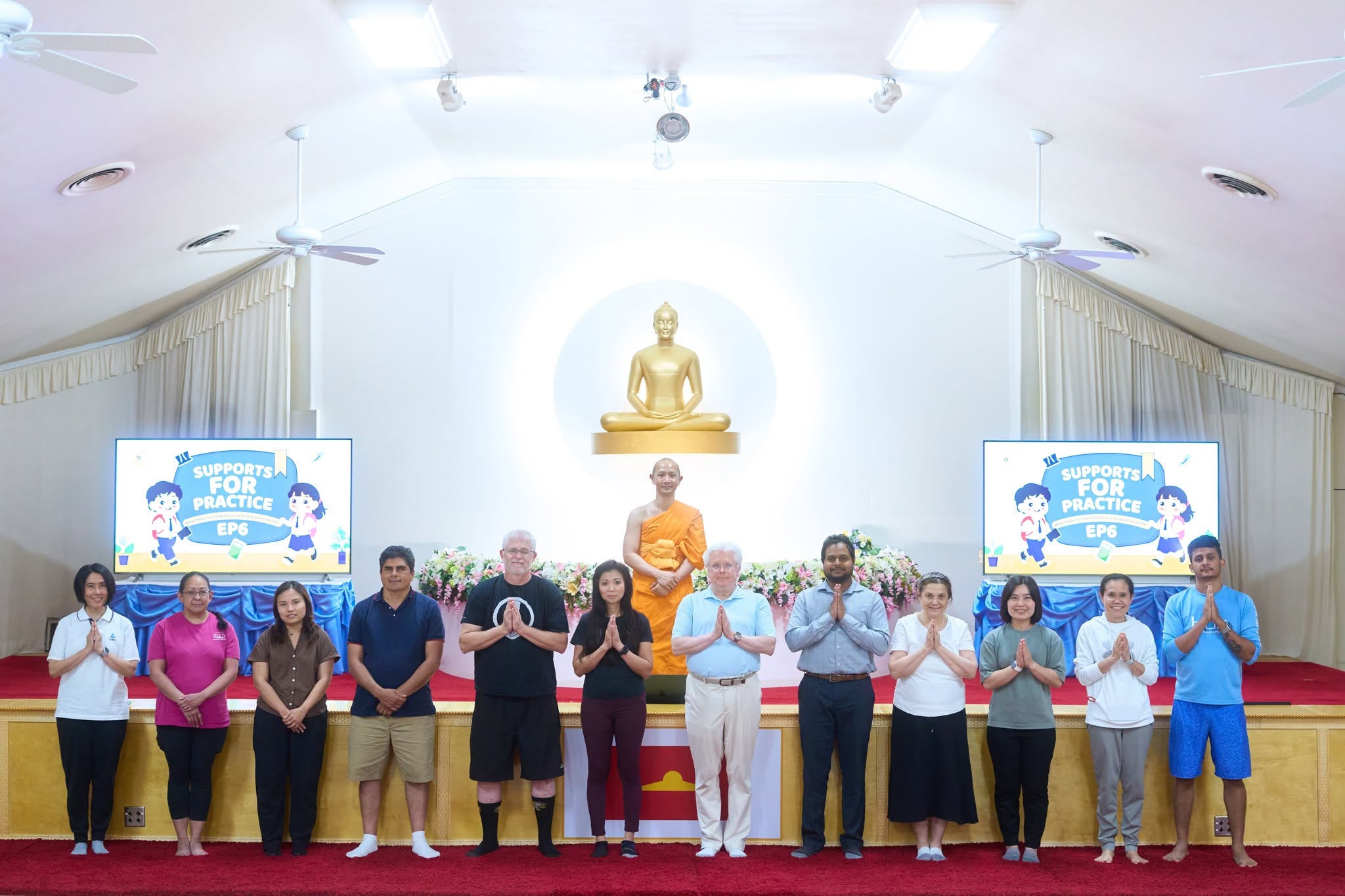 คลาสสมาธิ ณ วัดพระธรรมกายเท็กซัส