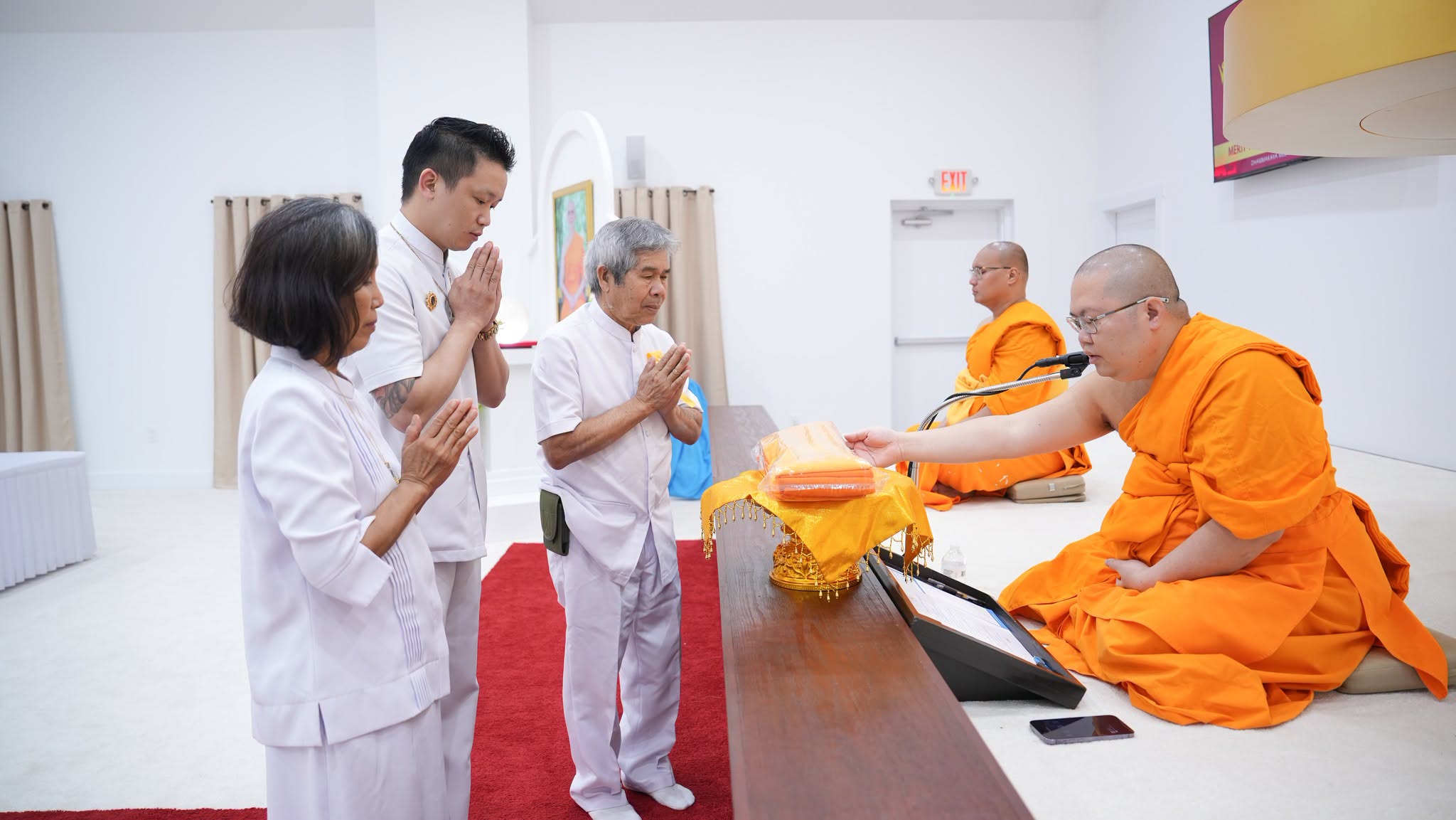 วัดพระธรรมกายเทนเนสซี จัดงานบุญวันอาทิตย์