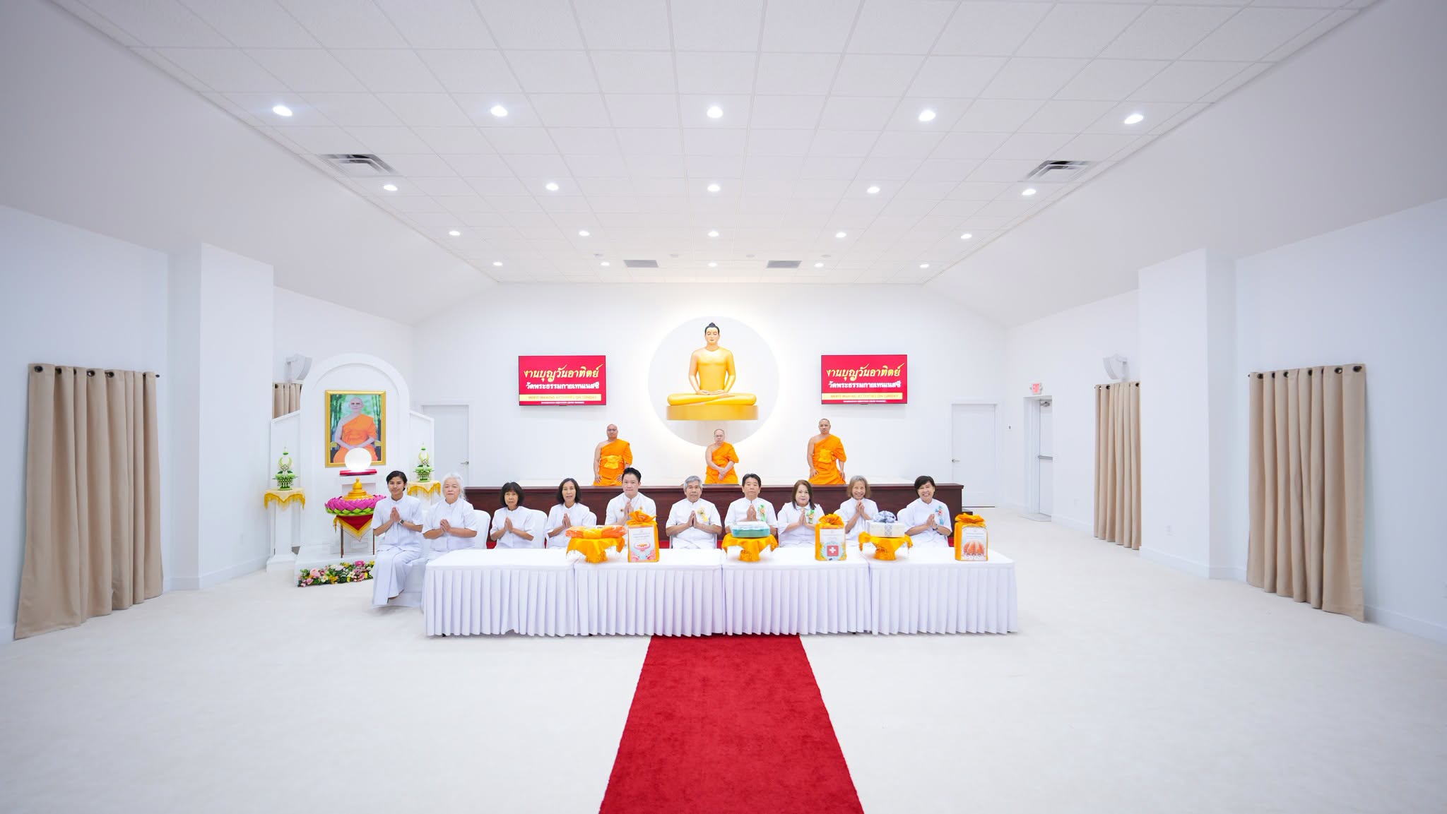 วัดพระธรรมกายเทนเนสซี จัดงานบุญวันอาทิตย์