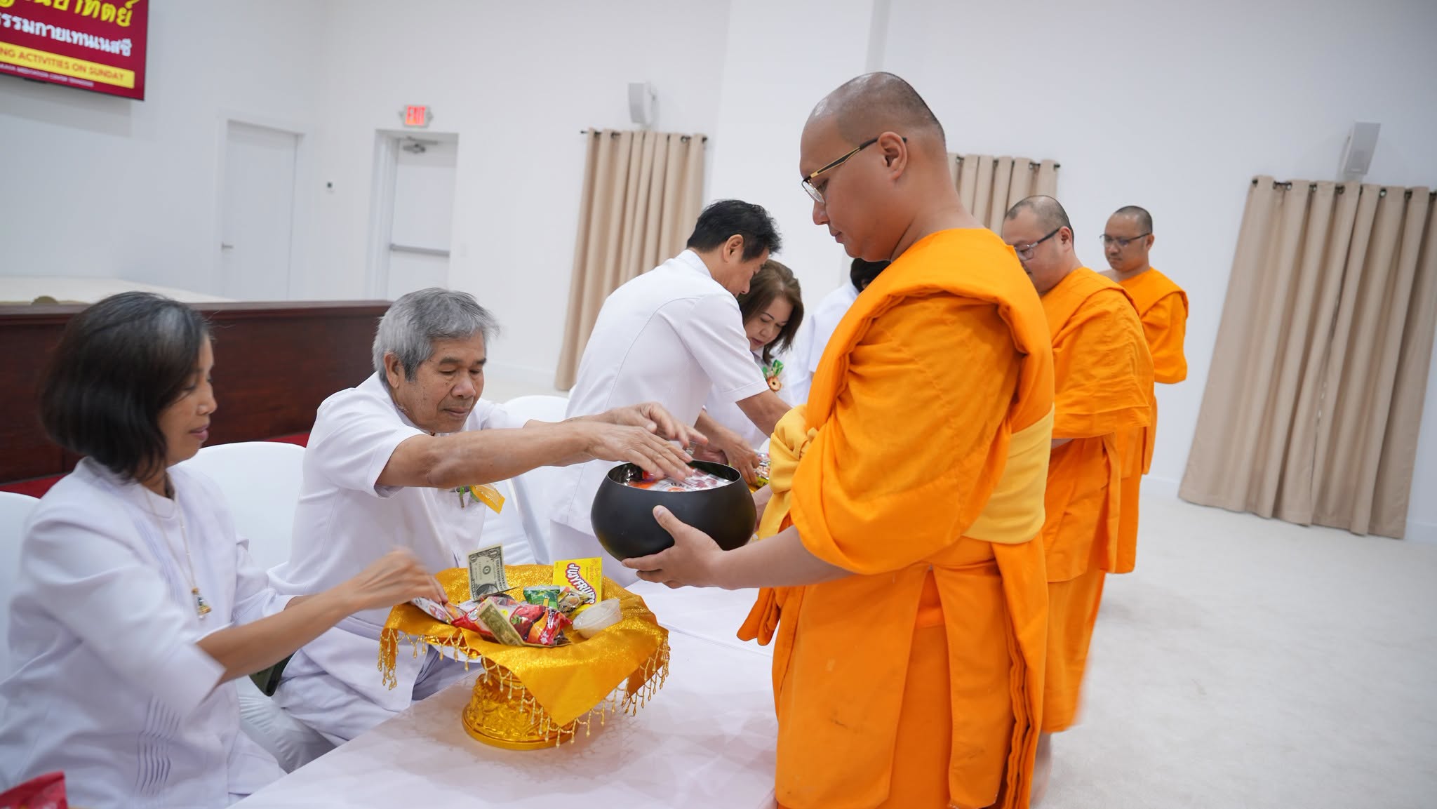 วัดพระธรรมกายเทนเนสซี จัดงานบุญวันอาทิตย์