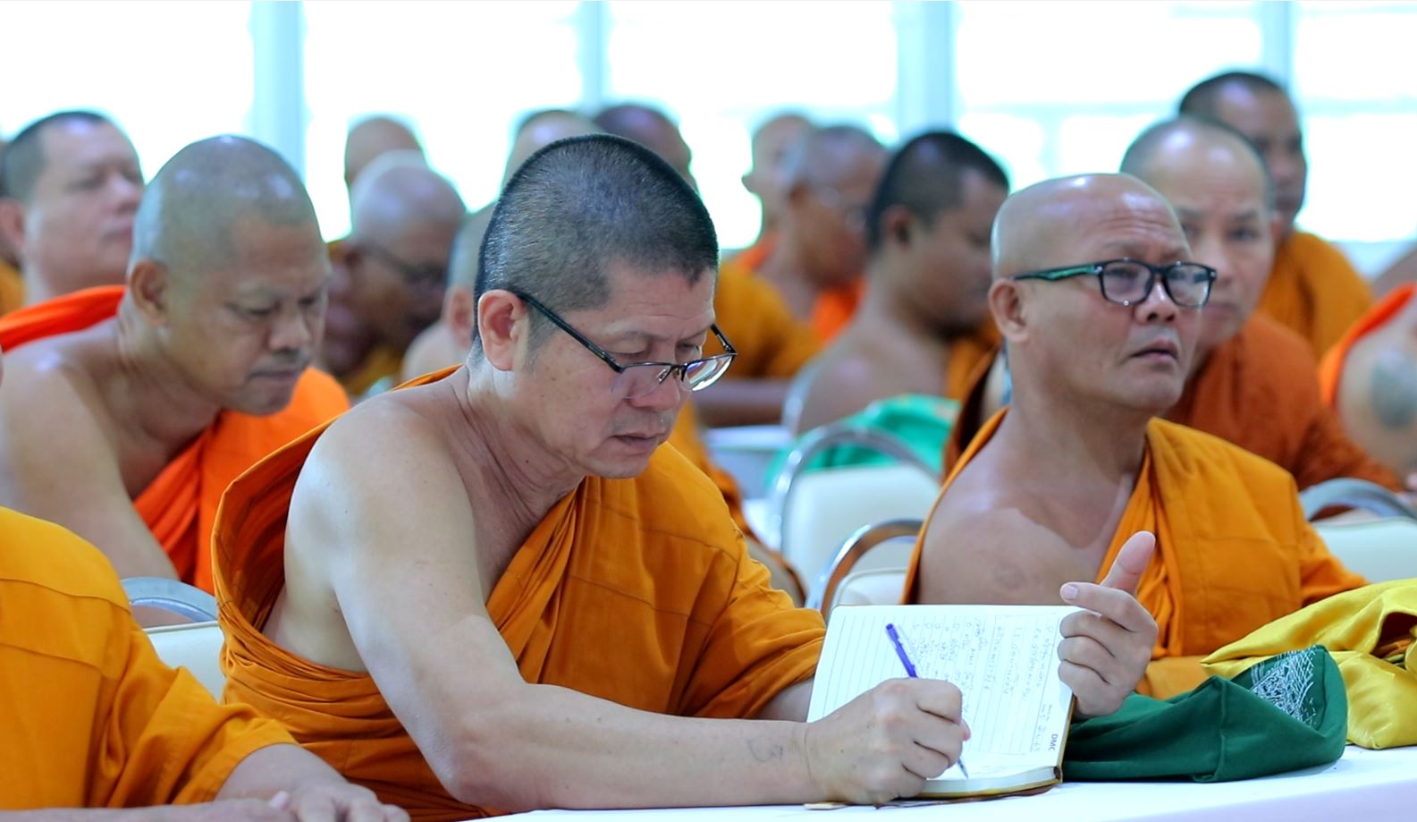 คณะสงฆ์ จังหวัดปราจีนบุรี จัดประชุมพระสังฆาธิการ ณ วัดหนองไผ่ล้อม