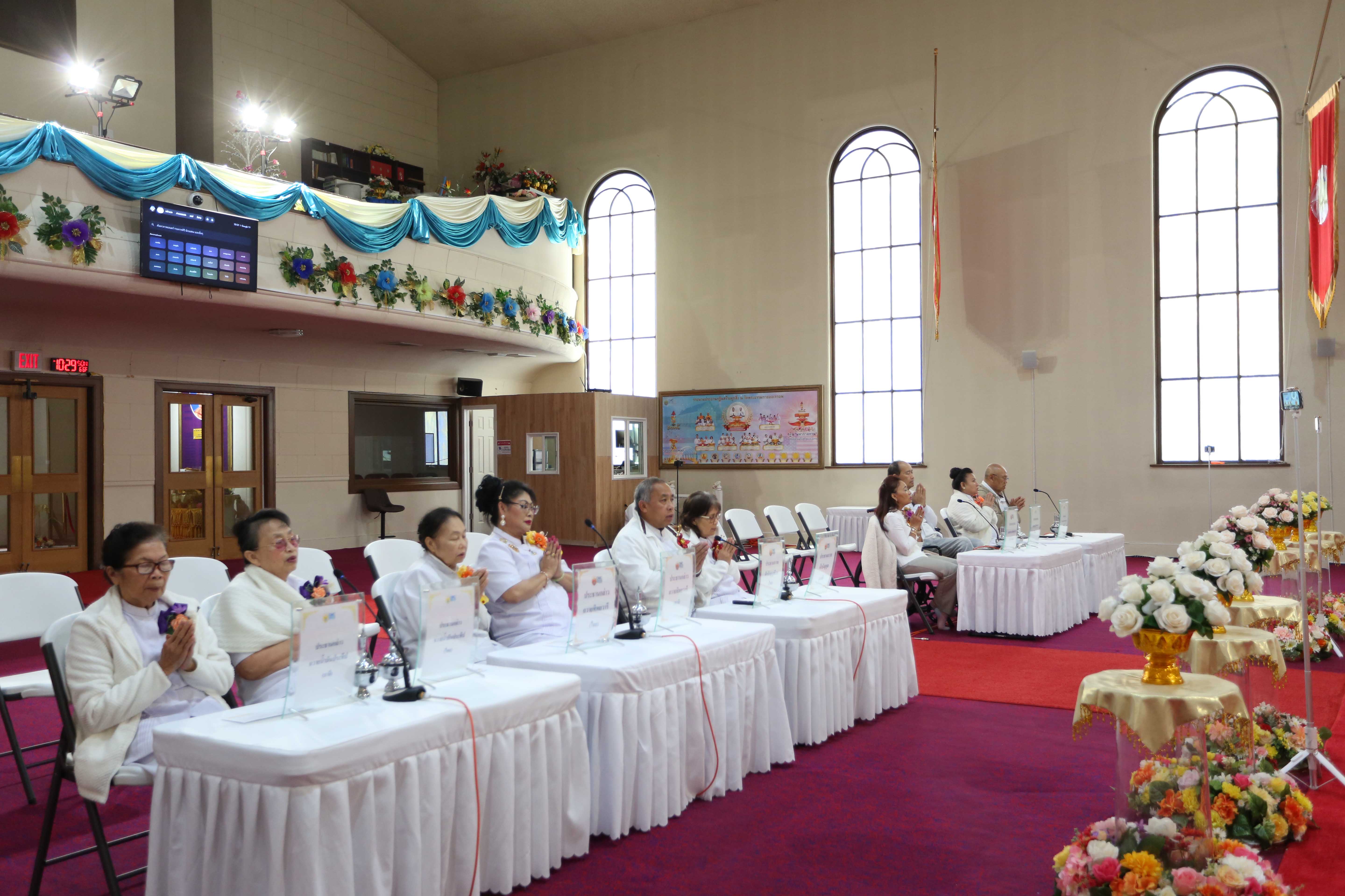 วัดพระธรรมกายออเรกอน จัดกิจกรรมงานบุญวันอาทิตย์