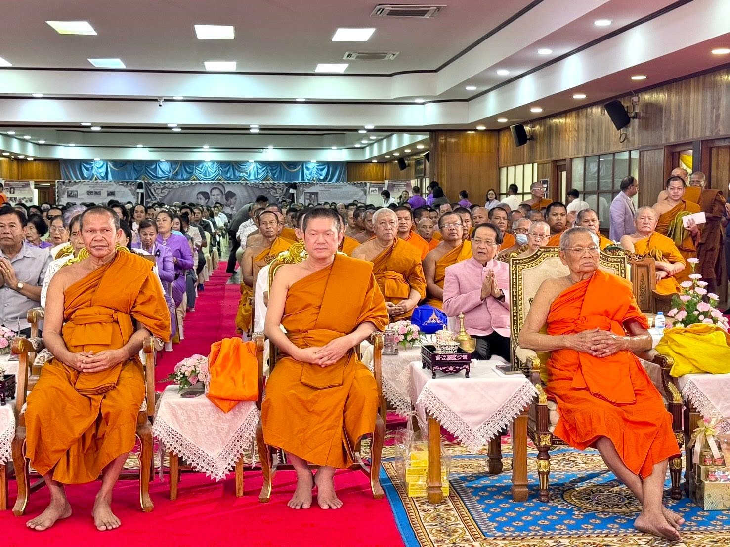 พิธีต้อนรับพระบัญชาสมเด็จพระสังฆราช แต่งตั้งรองเจ้าคณะจังหวัดปราจีนบุรี