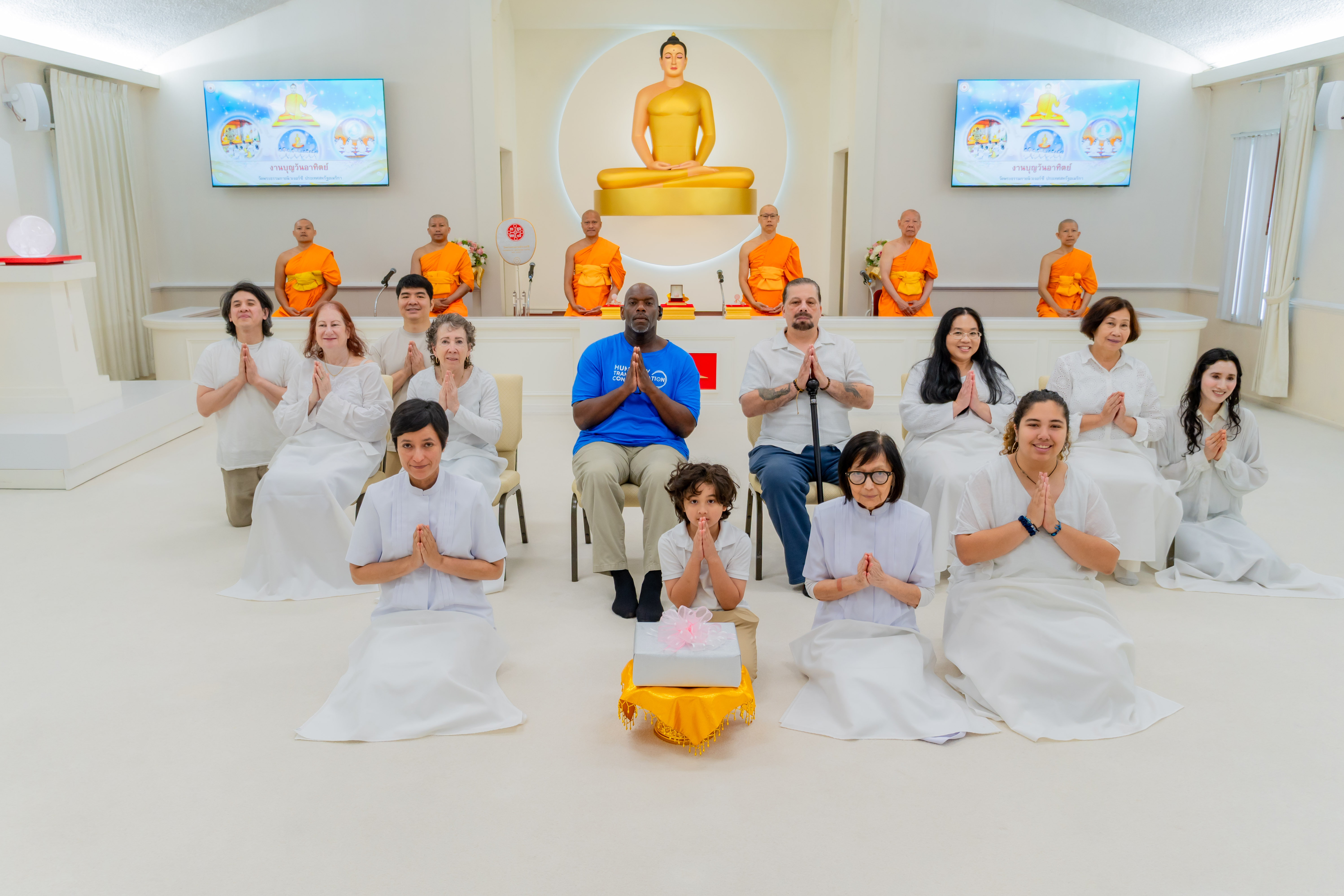 วัดพระธรรมกายนิวเจอร์ซี จัดกิจกรรมงานบุญวันอาทิตย์