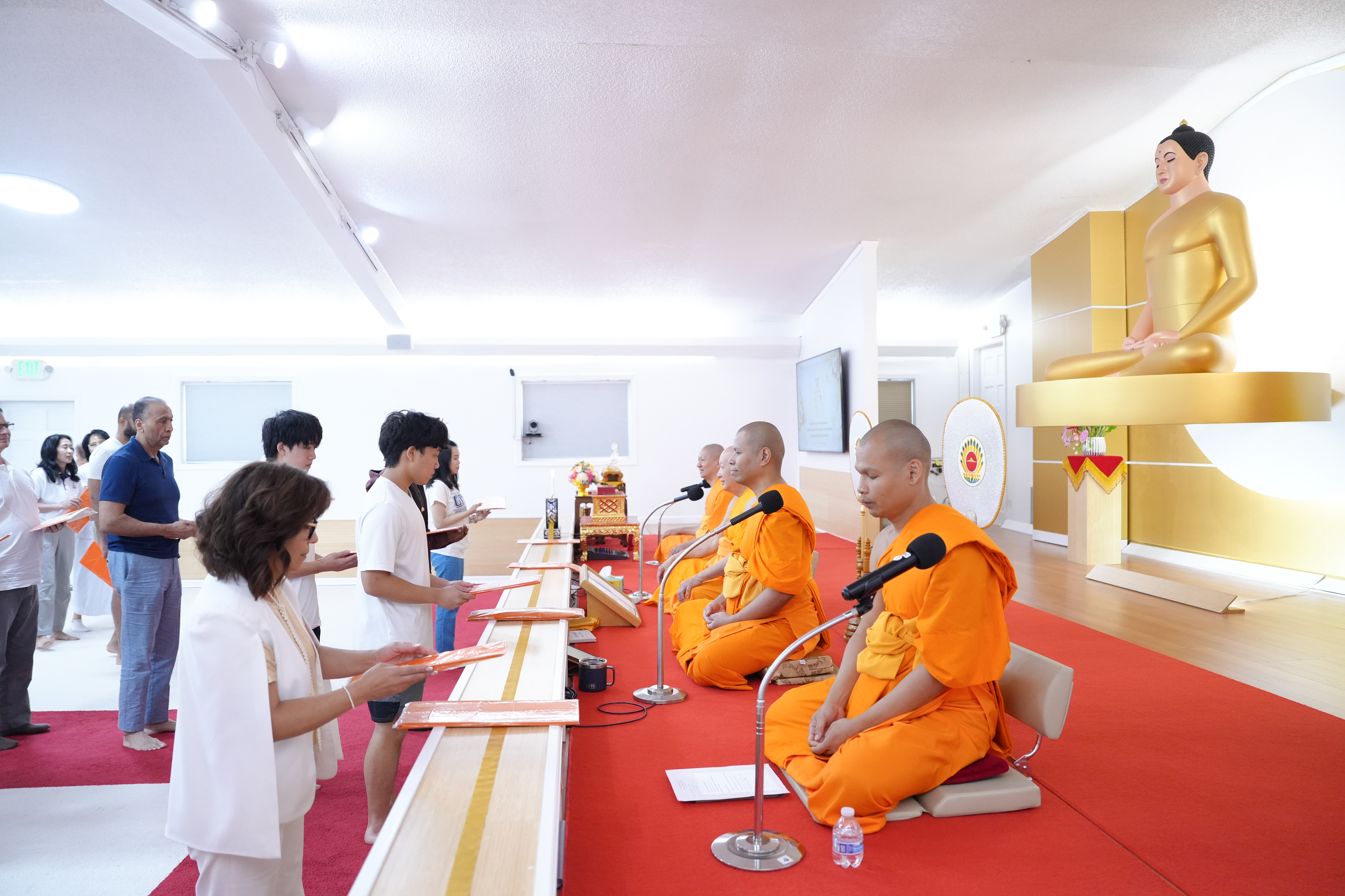วัดพระธรรมกายจอร์เจีย จัดงานบุญวันอาทิตย์