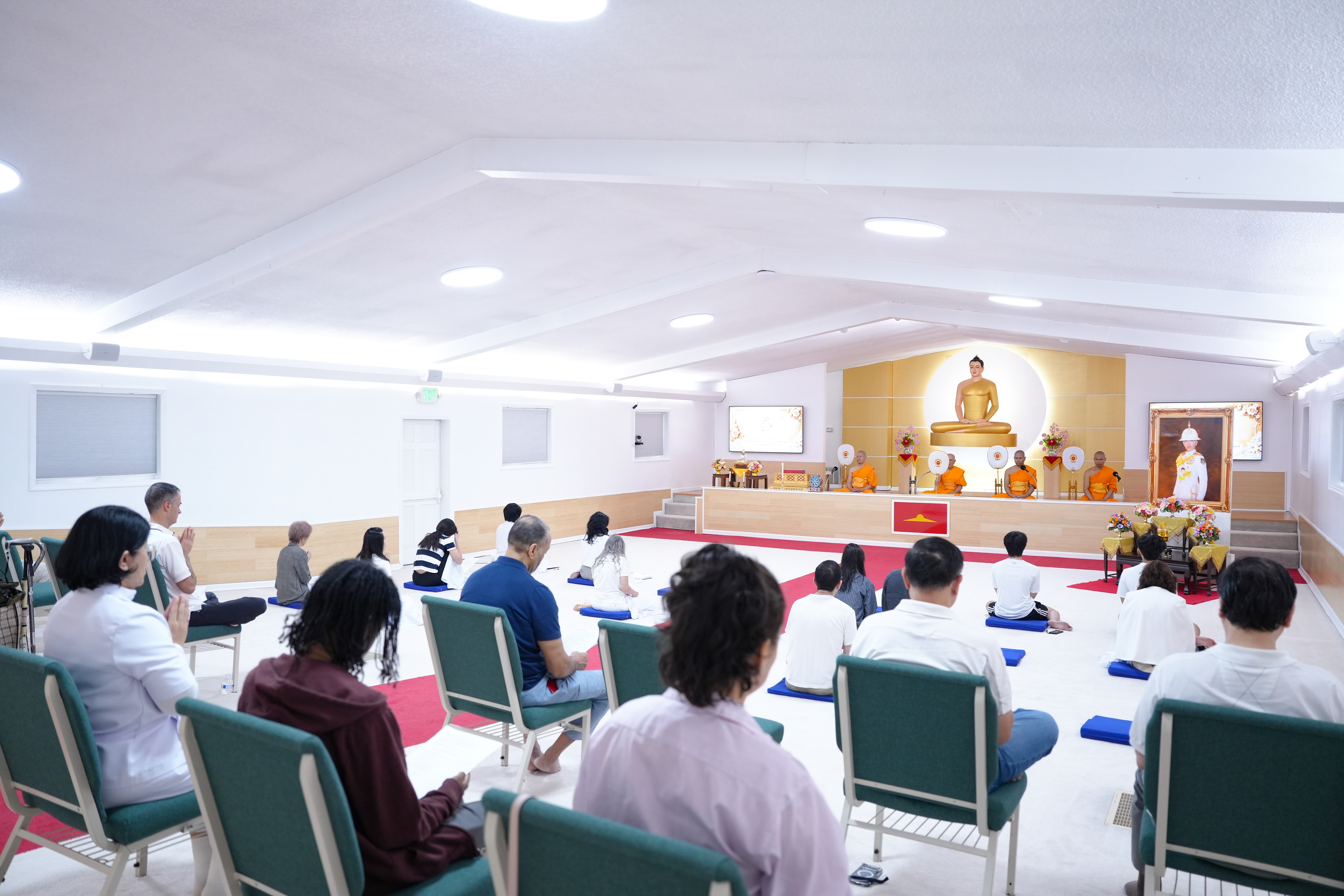 วัดพระธรรมกายจอร์เจีย จัดงานบุญวันอาทิตย์